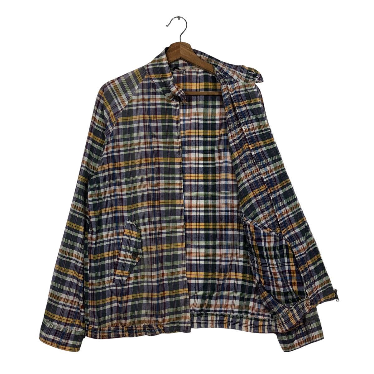 Japanese Brand × Vintage 📌Vintage Bomber Jacket Tartan Design Issey Miyake Size US M / EU 48-50 / 2 - 12 Thumbnail