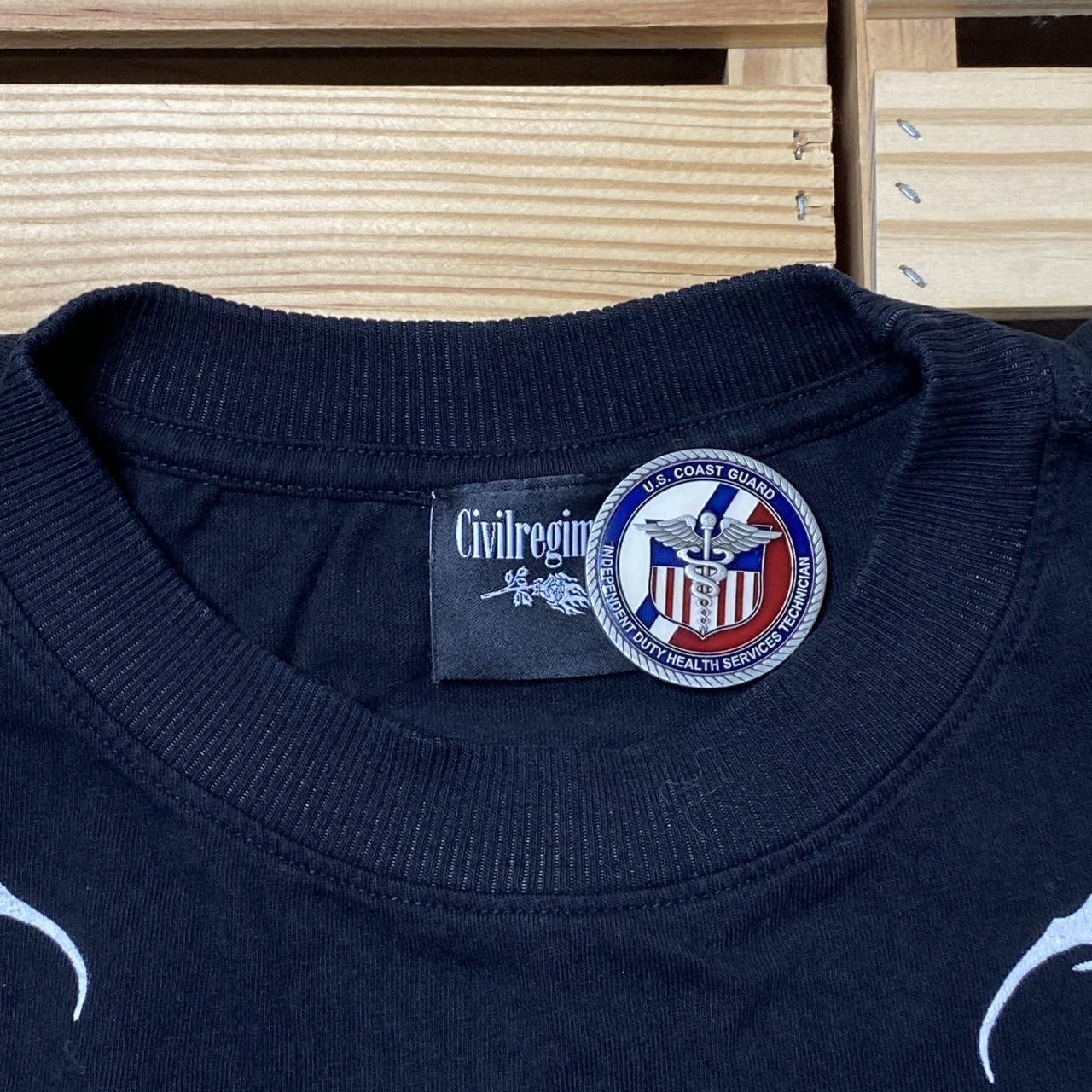 Civil Regime Civil Regime Black Streetwear Tee Size Large Size US L / EU 52-54 / 3 - 5 Thumbnail