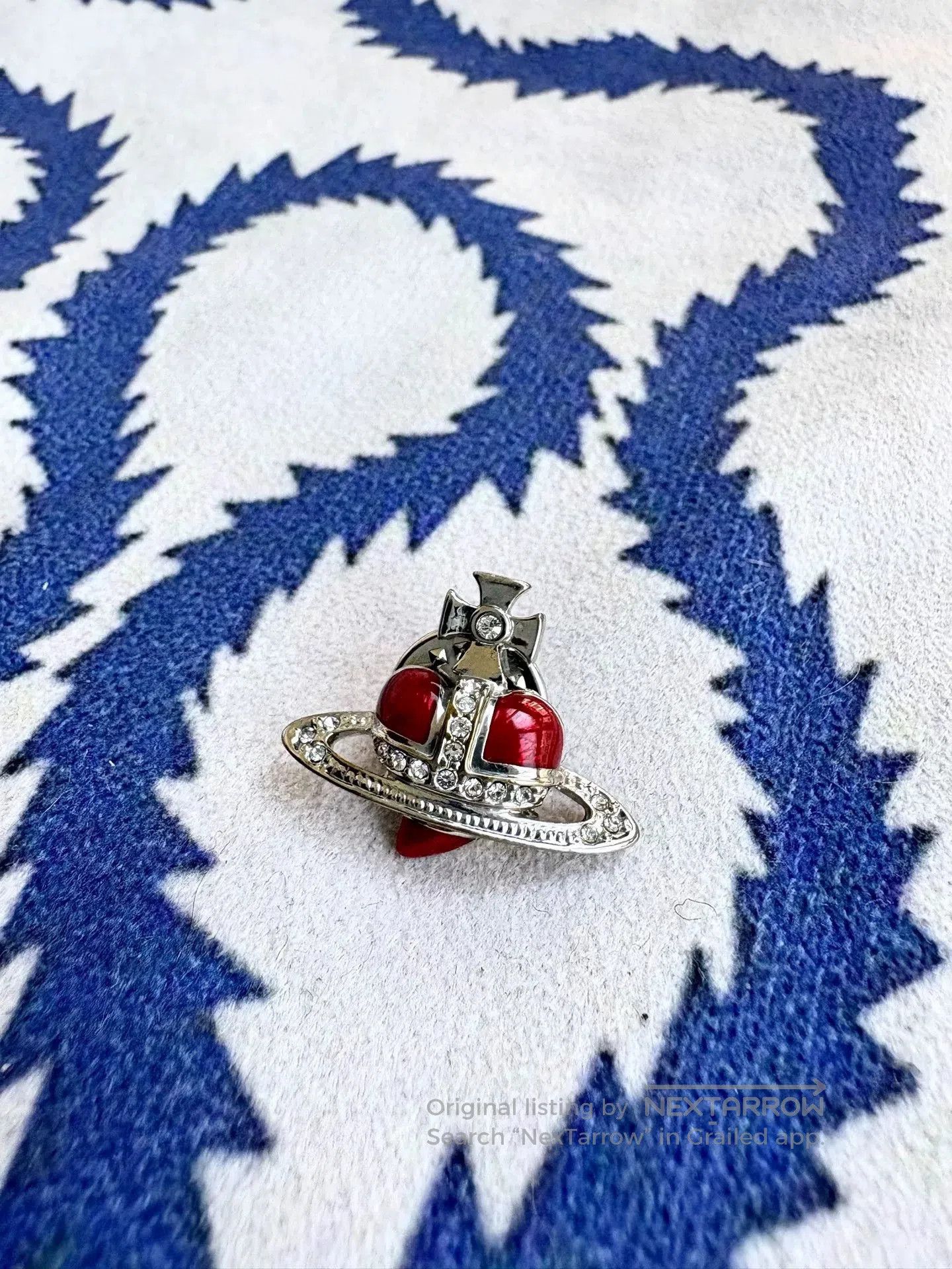 Vivienne Westwood vivienne westwood vintage red heart brooch. Size ONE SIZE - 1 Thumbnail