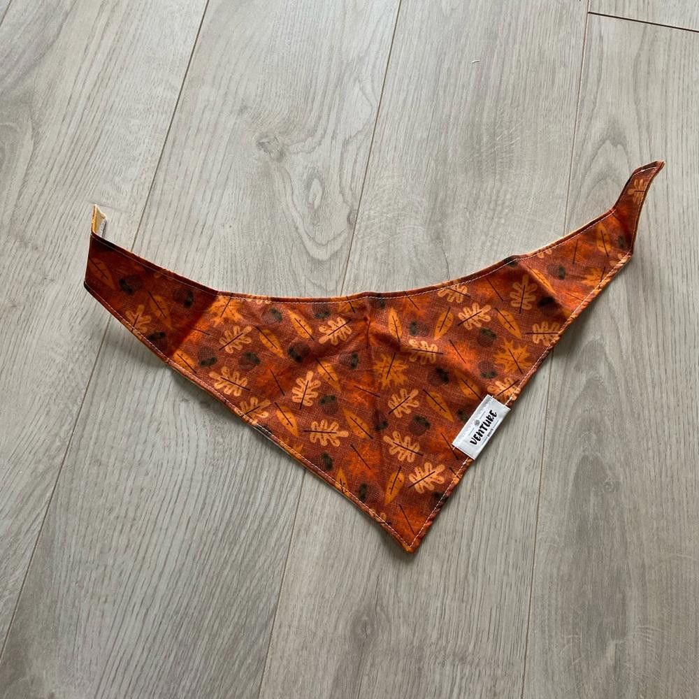 Designer Venture Dog Co Fall and Plaid Dog Bandana Size ONE SIZE - 1 Thumbnail