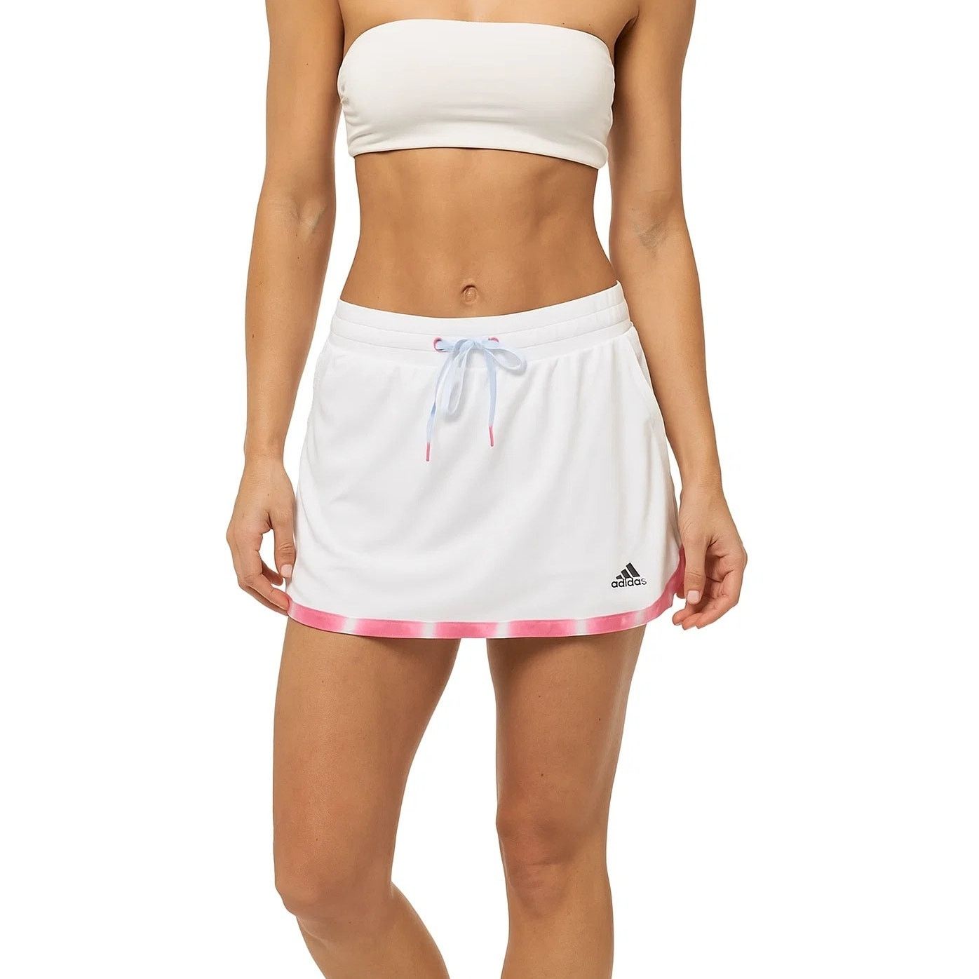 Adidas Adidas Climacool Tennis Skirt White/Pink - Women's XL Size 33" - 1 Thumbnail