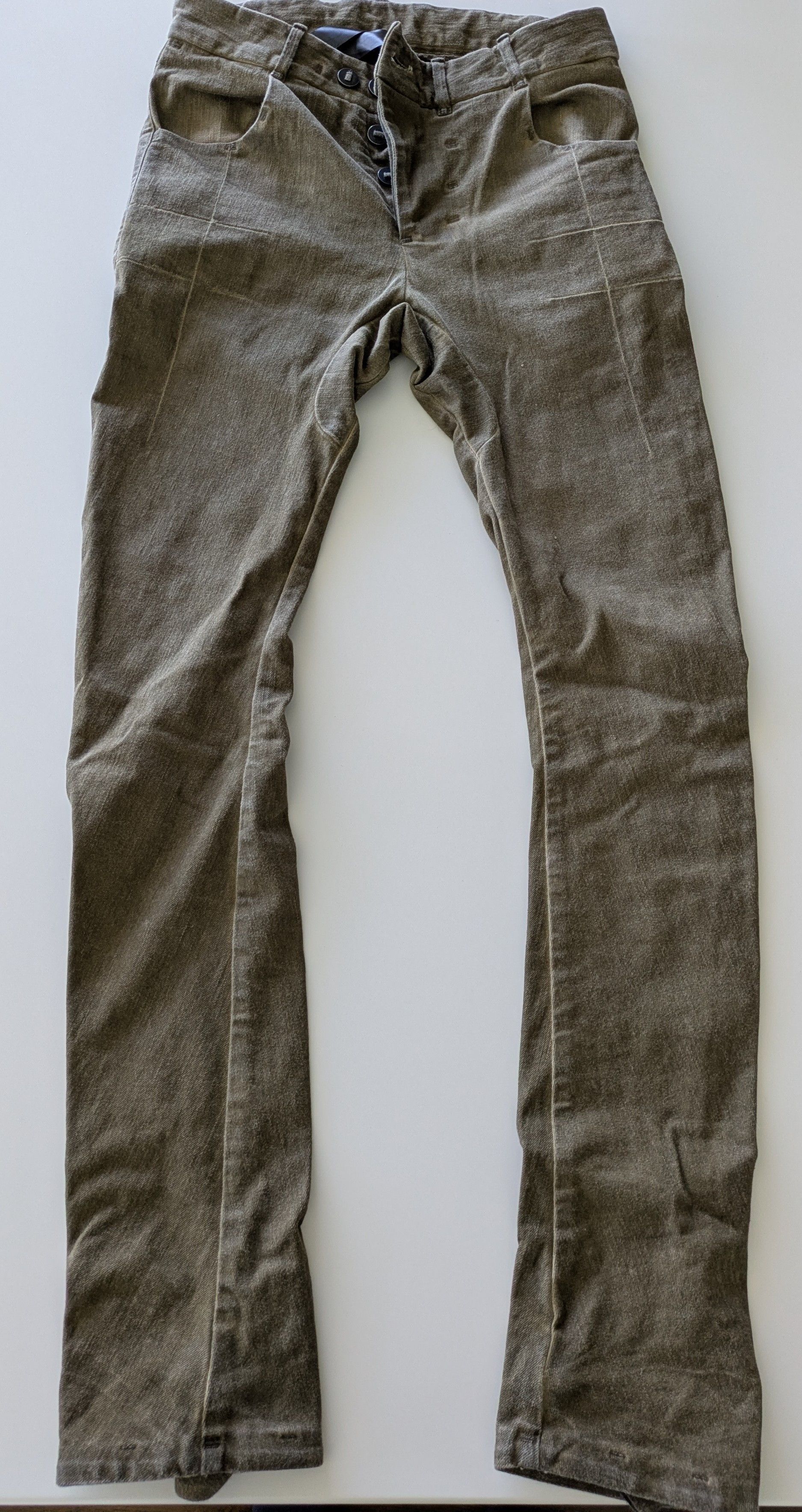 Boris Bidjan Saberi AW23 Dark Oak - P13TF FKU10004 Size US 30 / EU 46 - 1 Thumbnail