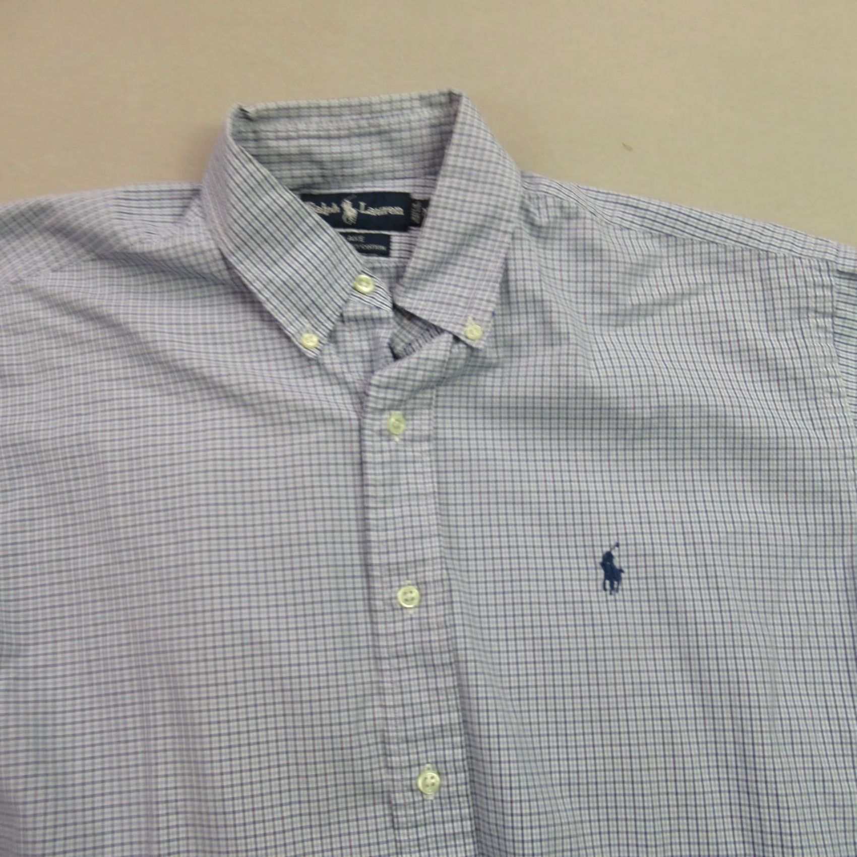 Polo Ralph Lauren Polo Ralph Lauren Shirt Mens Medium Long Sleeve Button Front Blake Checks Casual Size US M / EU 48-50 / 2 - 2 Thumbnail