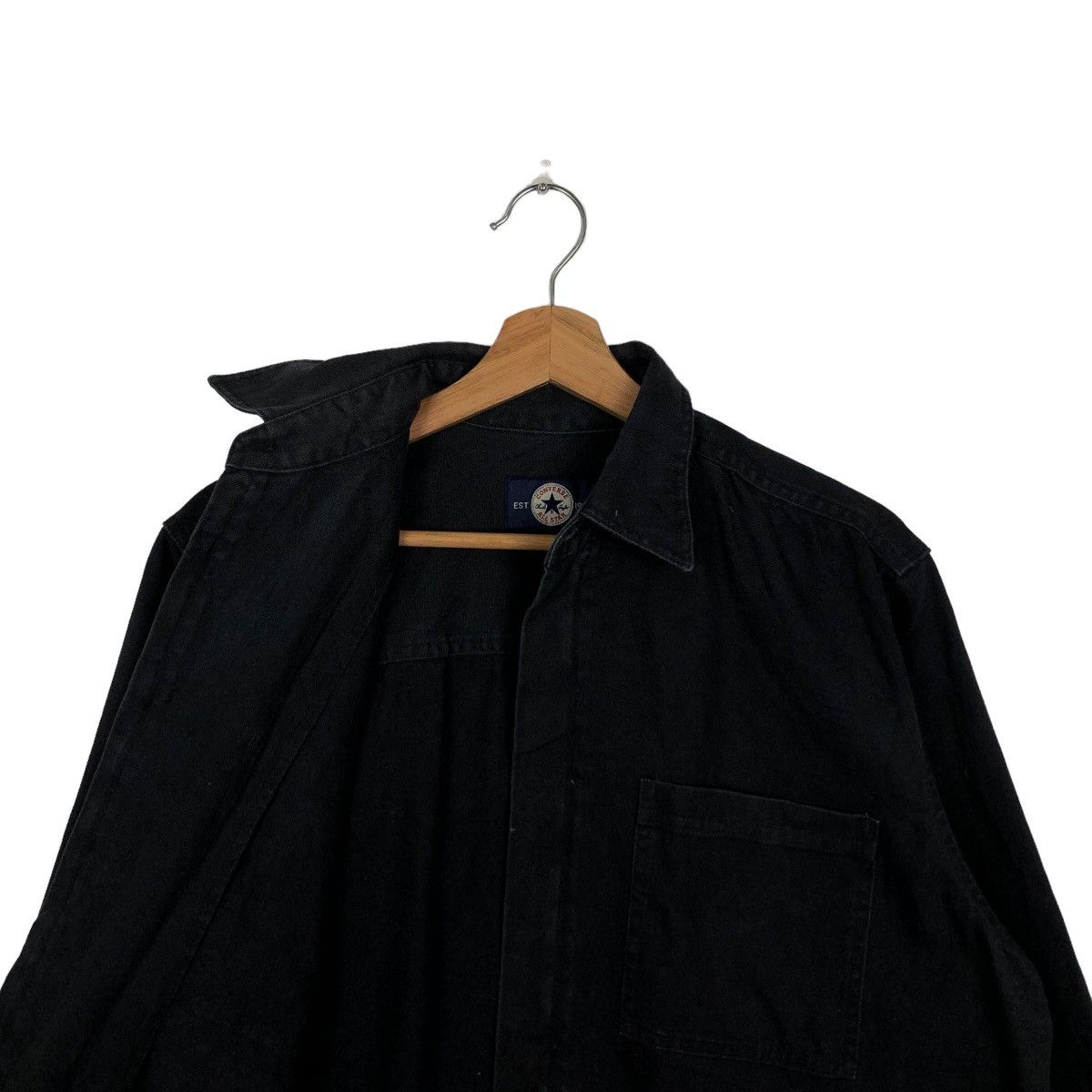 Japanese Brand 🔥90’s VINTAGE CHORE WORK JACKET CONVERSE ALL STAR USA Size US M / EU 48-50 / 2 - 9 Thumbnail