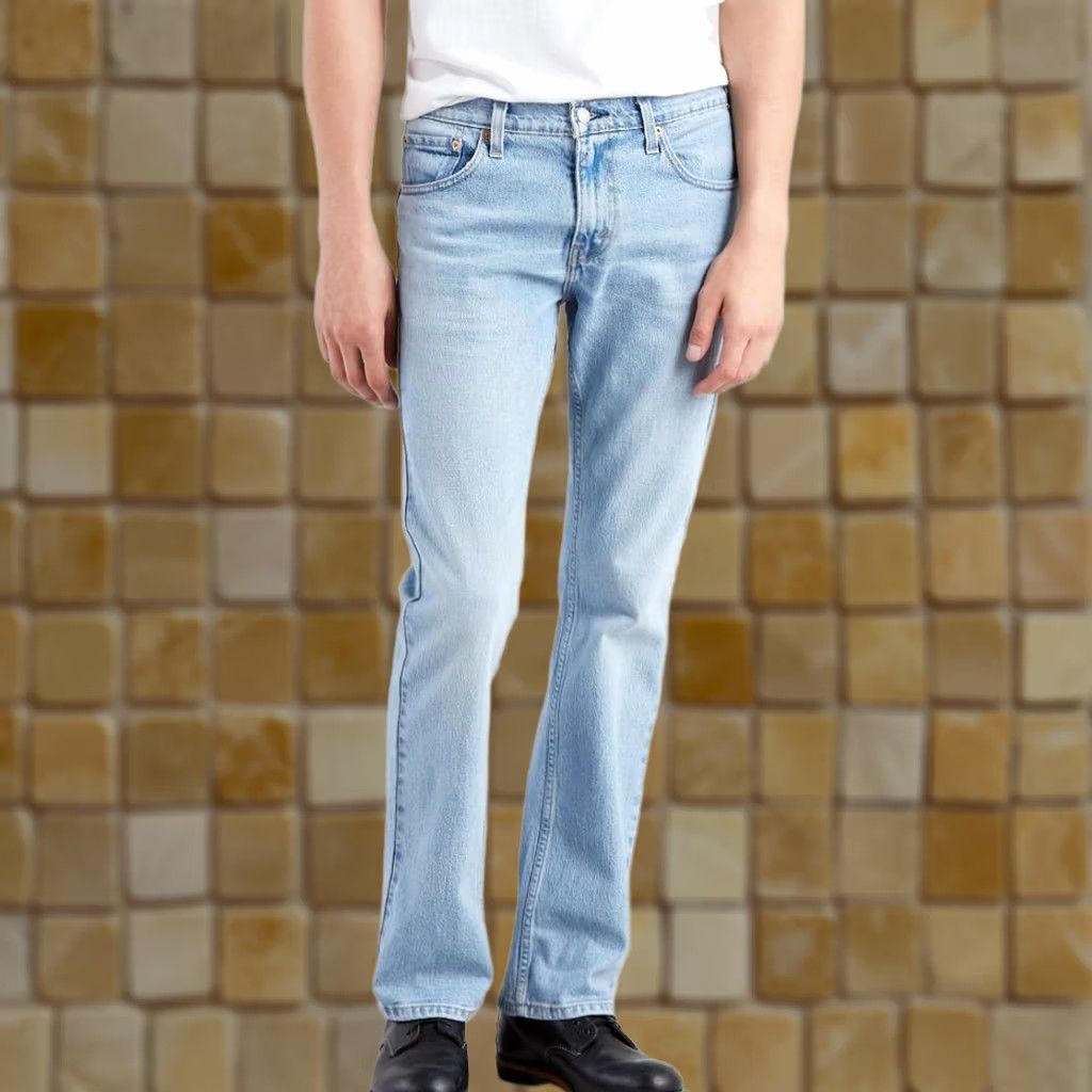 Levi's VINTAGE NEW MENS LEVIS 527 BLUE JEANS BOOTCUT LEG SLIM THIGH SIZE 40 X 30 055270569 Size US 40 / EU 56 - 1 Preview