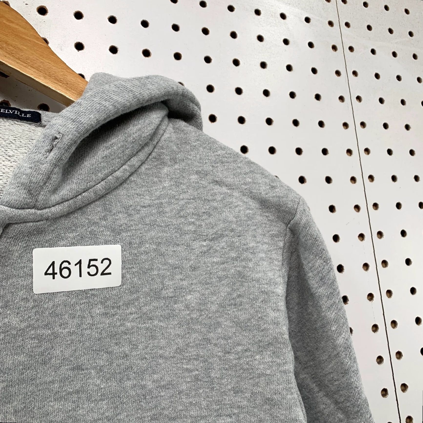 Brandy Melville VINTAGE Brandy Melville Hoodie Sweatshirt Womens One Size Cropped Zip Hooded Fleece Size ONE SIZE - 7 Thumbnail