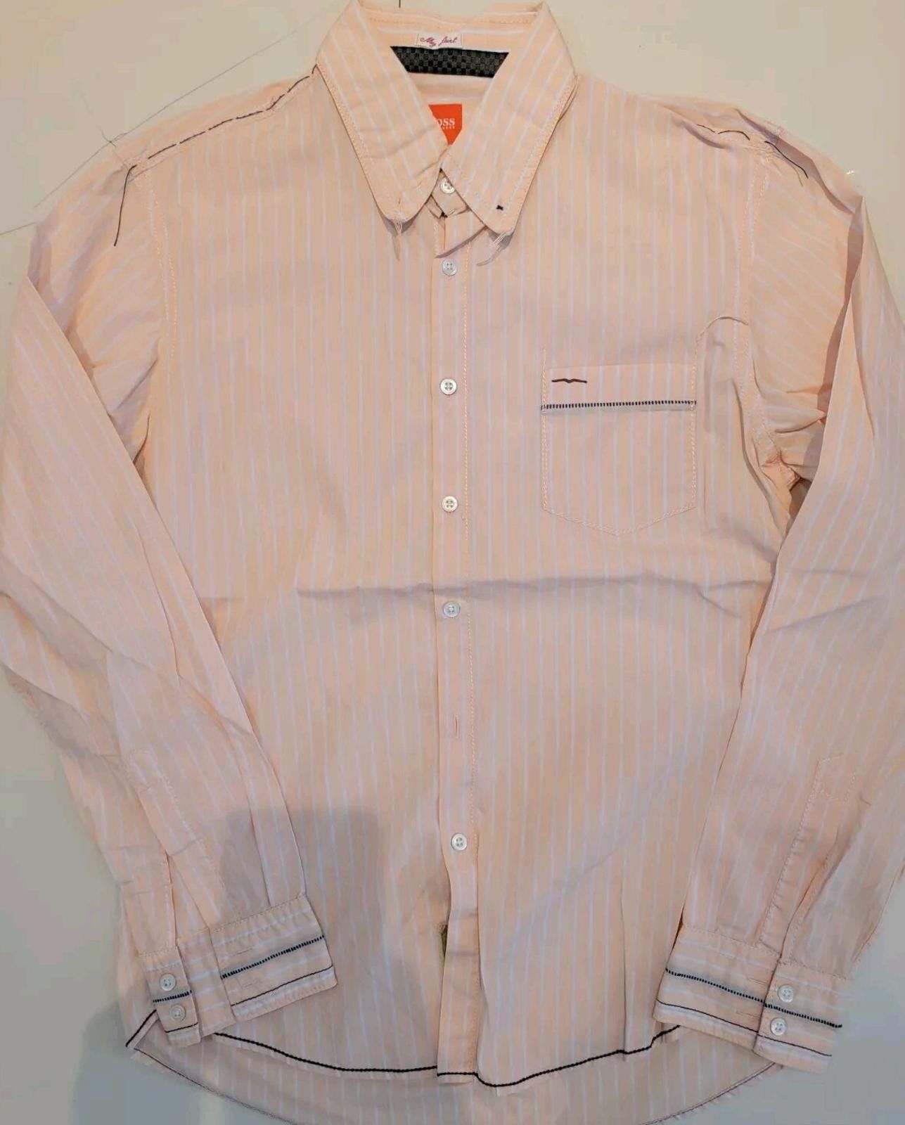 Hugo Boss HUGO BOSS Men Casual Long Sleeve Shirt Size Large MY SHIRT Size US L / EU 52-54 / 3 - 1 Thumbnail