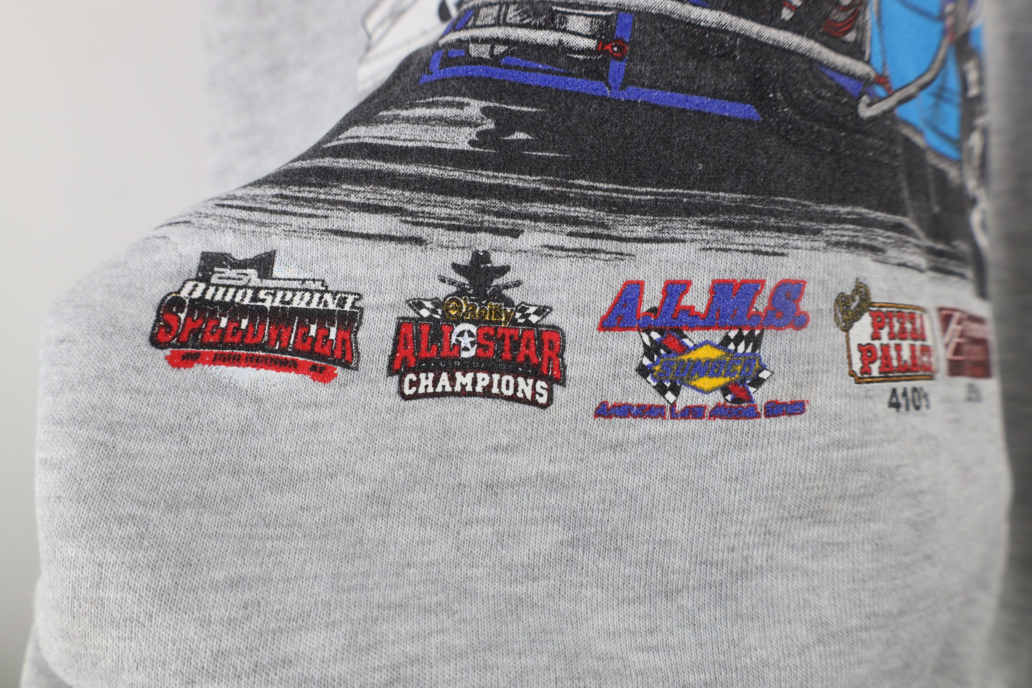 Vintage Vintage Y2K 2007 Fremont Speedway Car Racing Sweatshirt Gray Size US XL / EU 56 / 4 - 5 Thumbnail