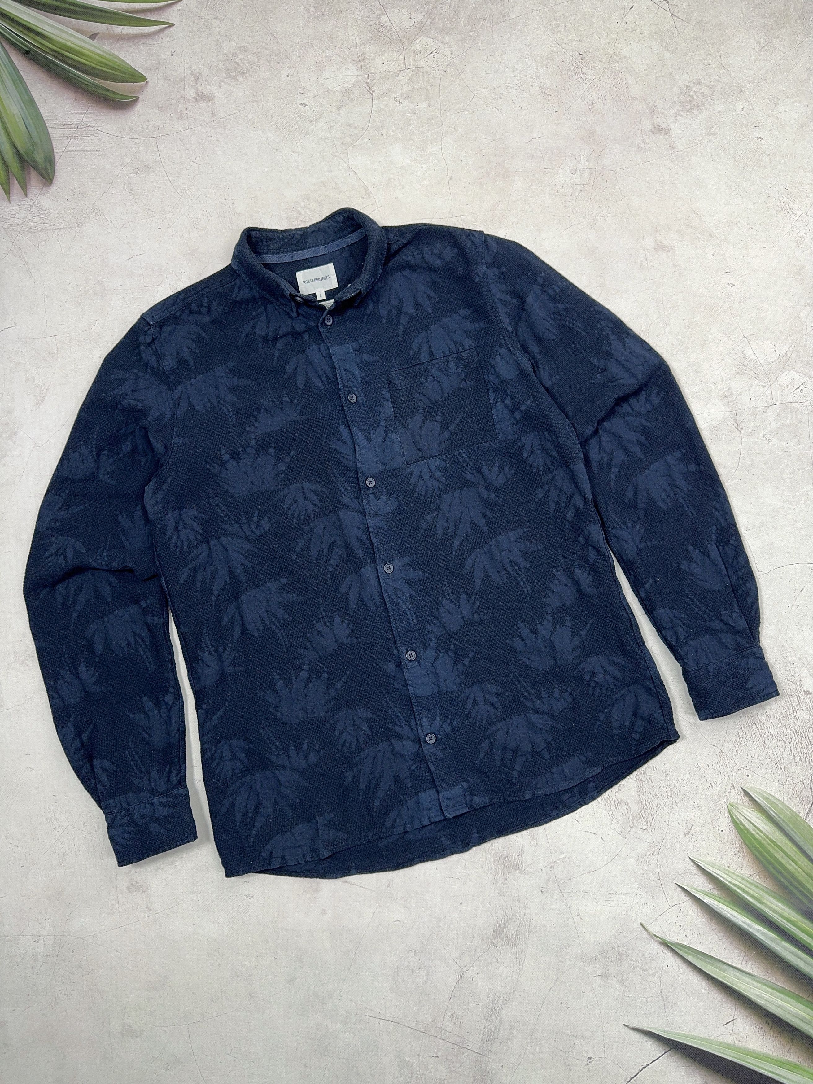 Norse Projects Norse Projects Shirt Aaaron Garden Cotton LS Size US S / EU 44-46 / 1 - 1 Thumbnail
