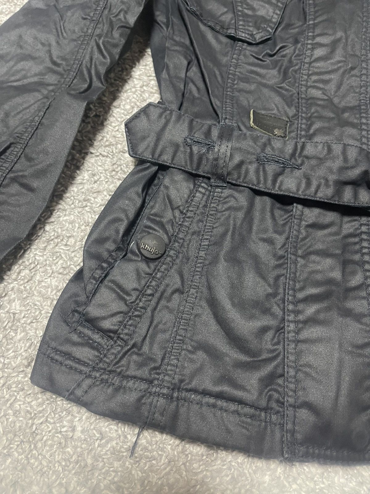 Japanese Brand Khujo Siren shell Japanese belted Jacket Patchwork size S Size S / US 4 / IT 40 - 10 Thumbnail