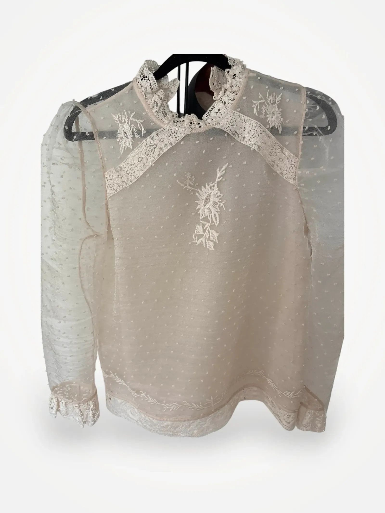 Zara Zara Blouse Size S / US 4 / IT 40 - 1 Thumbnail