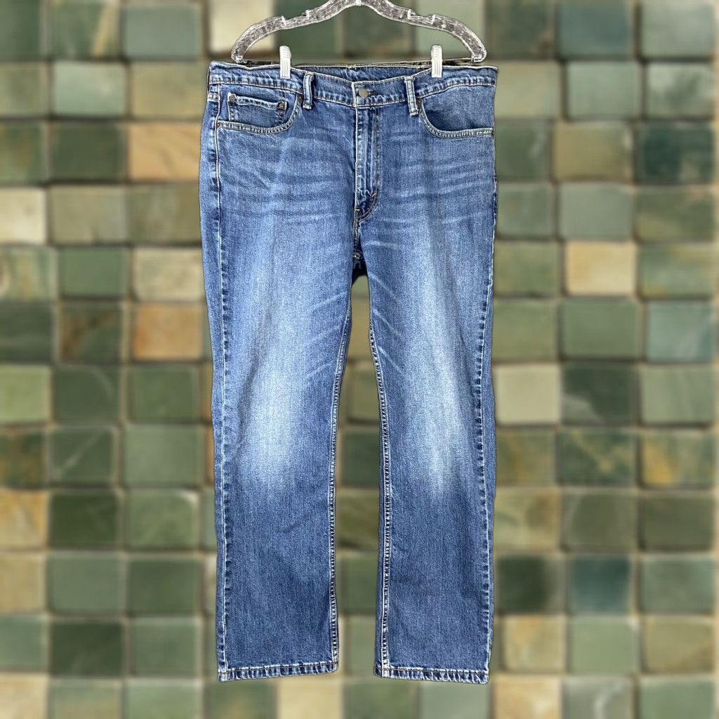 Levi's Levi’s 514 Jeans Men 38x30 Blue Straight Regular Color Blue 514 Jeans 38x30 Men Size US 38 / EU 54 - 1 Thumbnail