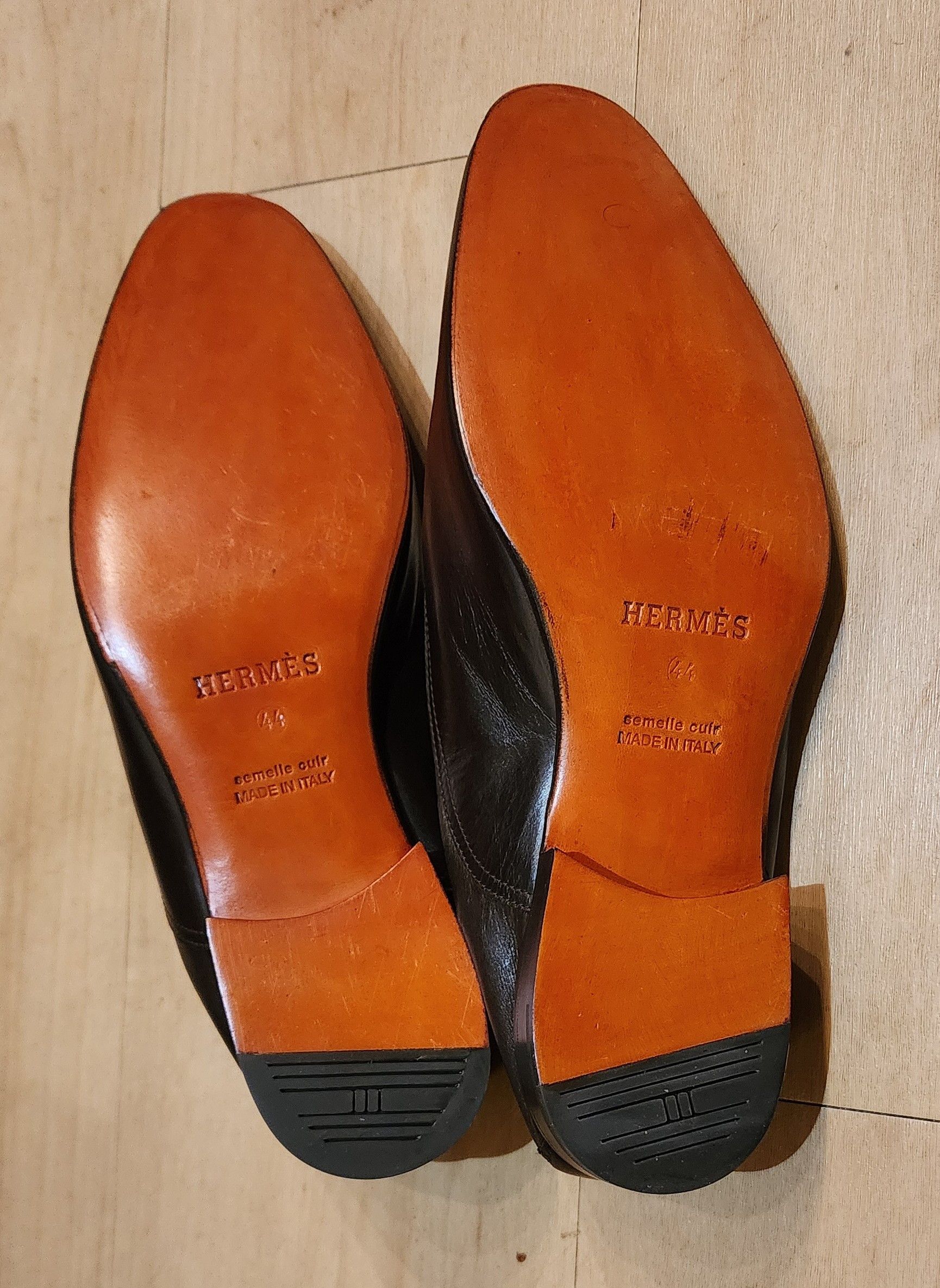 Hermes Hermes exotic leather lace-ups size 44 Size US 11 / EU 44 - 16 Thumbnail