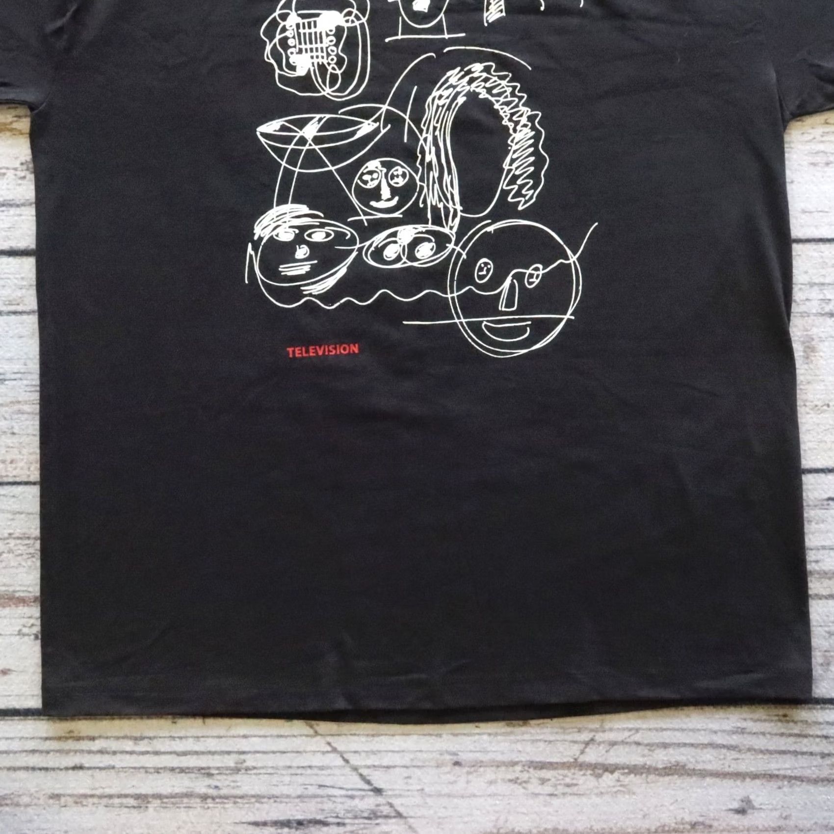 Vintage VINTAGE Television Band Tshirt Mens L Black Size US L / EU 52-54 / 3 - 3 Thumbnail