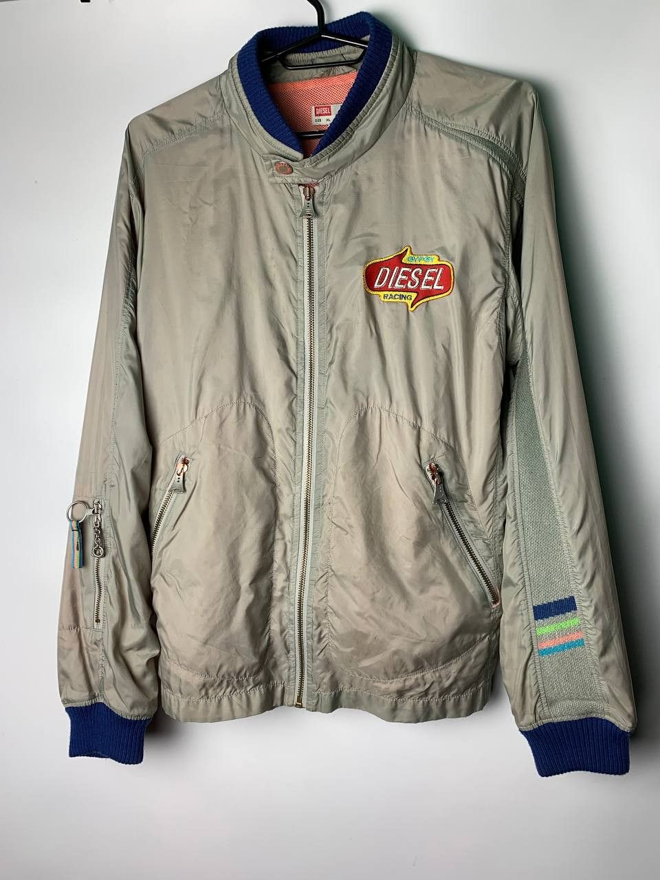 Diesel × Vintage Vintage gypsy racing Diesel jacket Size XL Size US XL / EU 56 / 4 - 1 Thumbnail