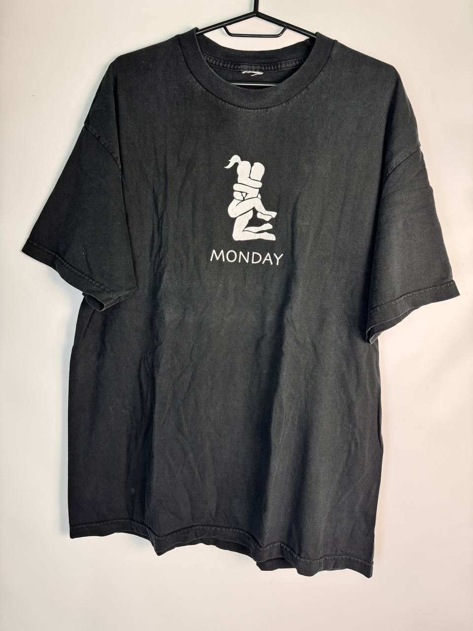 Vintage Vintage streetwear y2k monday SEX T-shirt Size US XL / EU 56 / 4 - 1 Thumbnail
