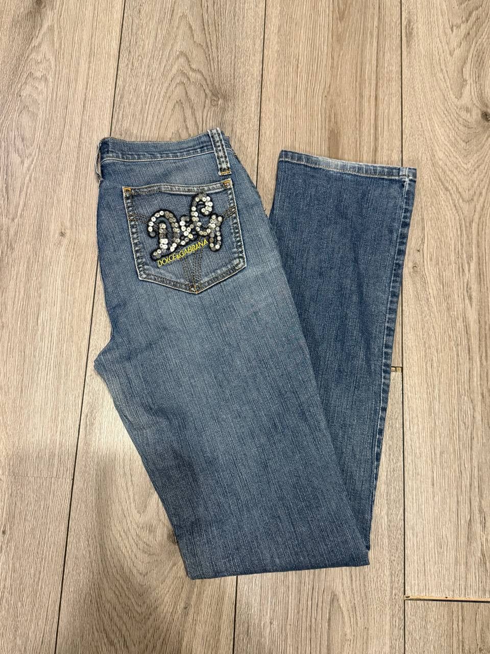 Dolce & Gabbana Vintage D&G Dolce Gabbana Flared Jeans Womens Size 29 Size 29" - 1 Thumbnail