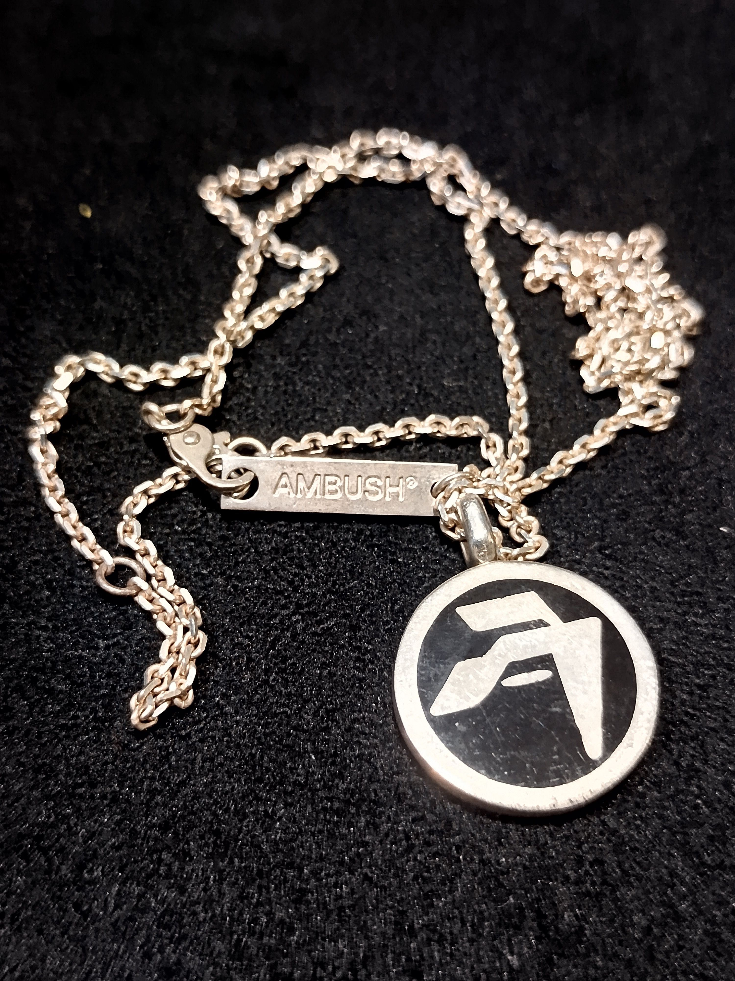 Ambush Design Silver 925 Ambush epoxy pendants necklace Size ONE SIZE - 1 Thumbnail