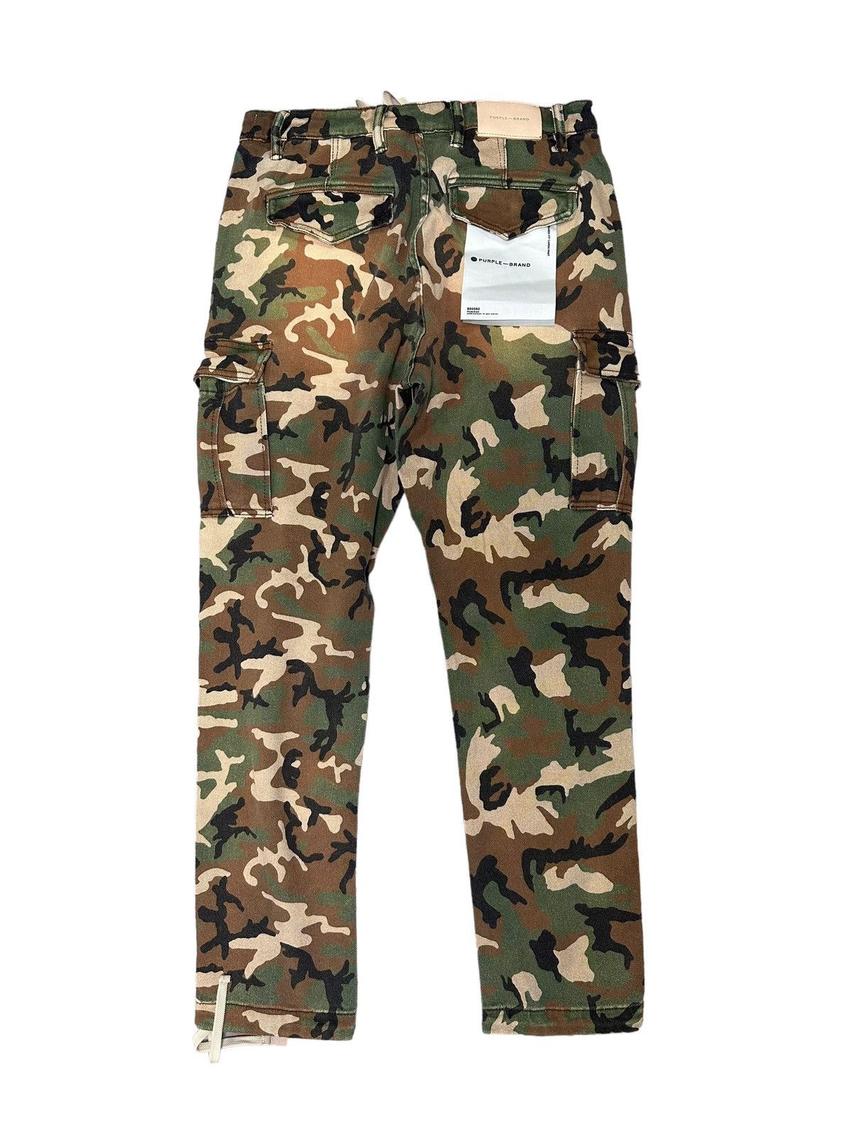 Purple Brand Purple Brand Camo Twill Cargo Pants Size US 32 / EU 48 - 2 Thumbnail