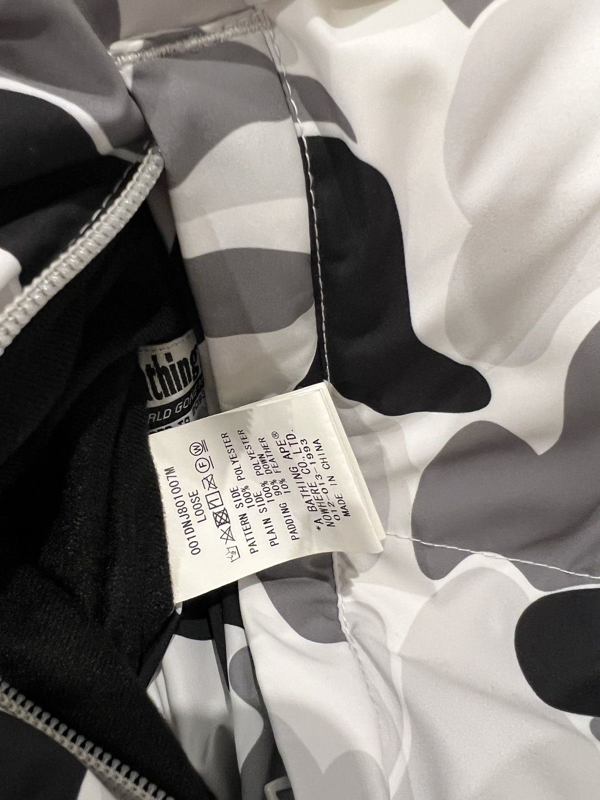 Bape Brand new Bape ABC camo reversible down jacket XL Size US XL / EU 56 / 4 - 10 Thumbnail