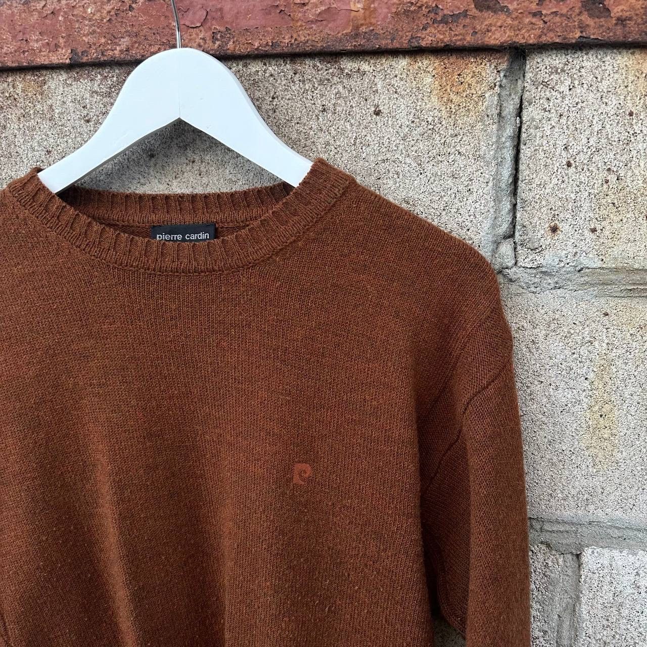 Pierre Cardin Vintage Pierre Cardin Man’s Knit Sweater Orange Sizs L Y2K Size US L / EU 52-54 / 3 - 7 Thumbnail