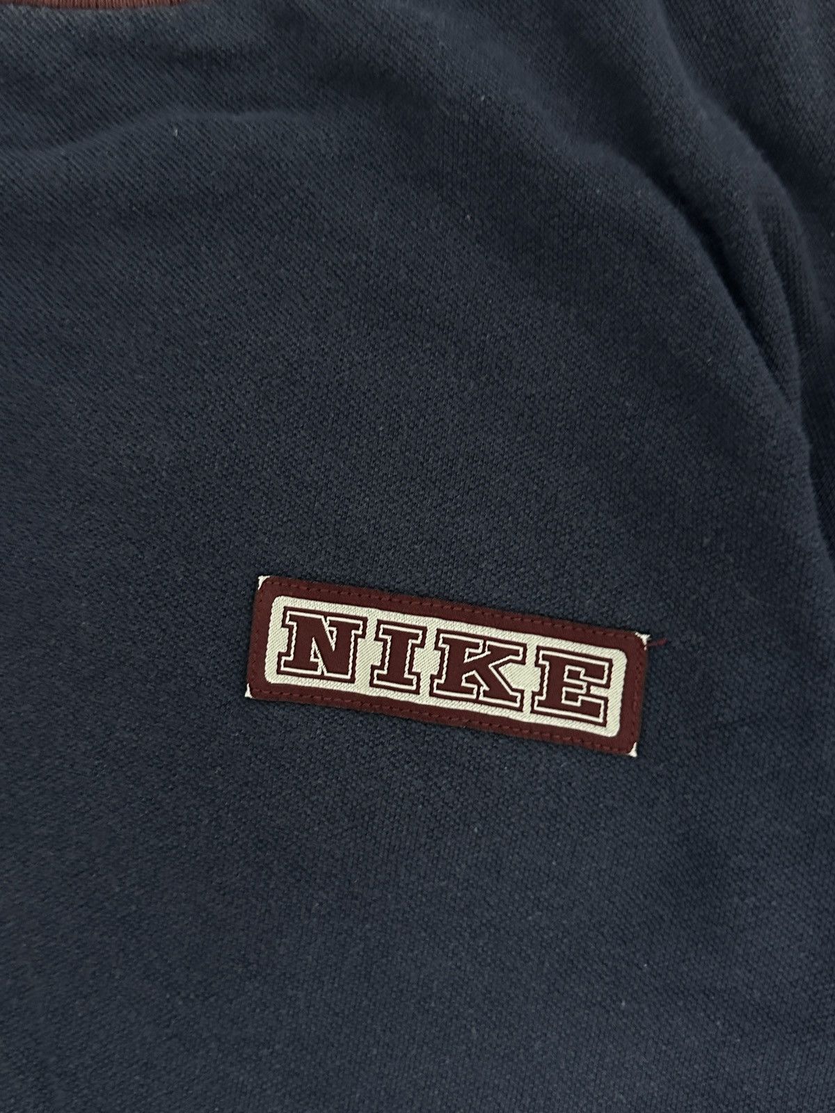 Nike × Vintage Vintage 90s NIke Embroidered Big Swoosh T-Shirt M Size Size US M / EU 48-50 / 2 - 6 Thumbnail