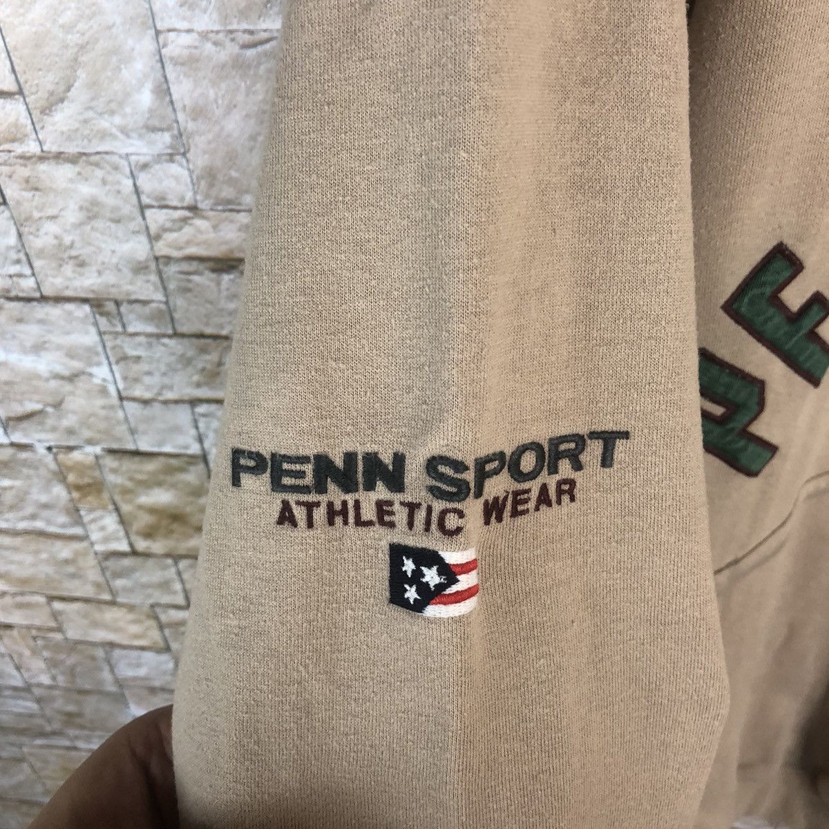 Japanese Brand Penn Athetlic baggie Brown Sweatshirt #A16 Size US L / EU 52-54 / 3 - 10 Thumbnail