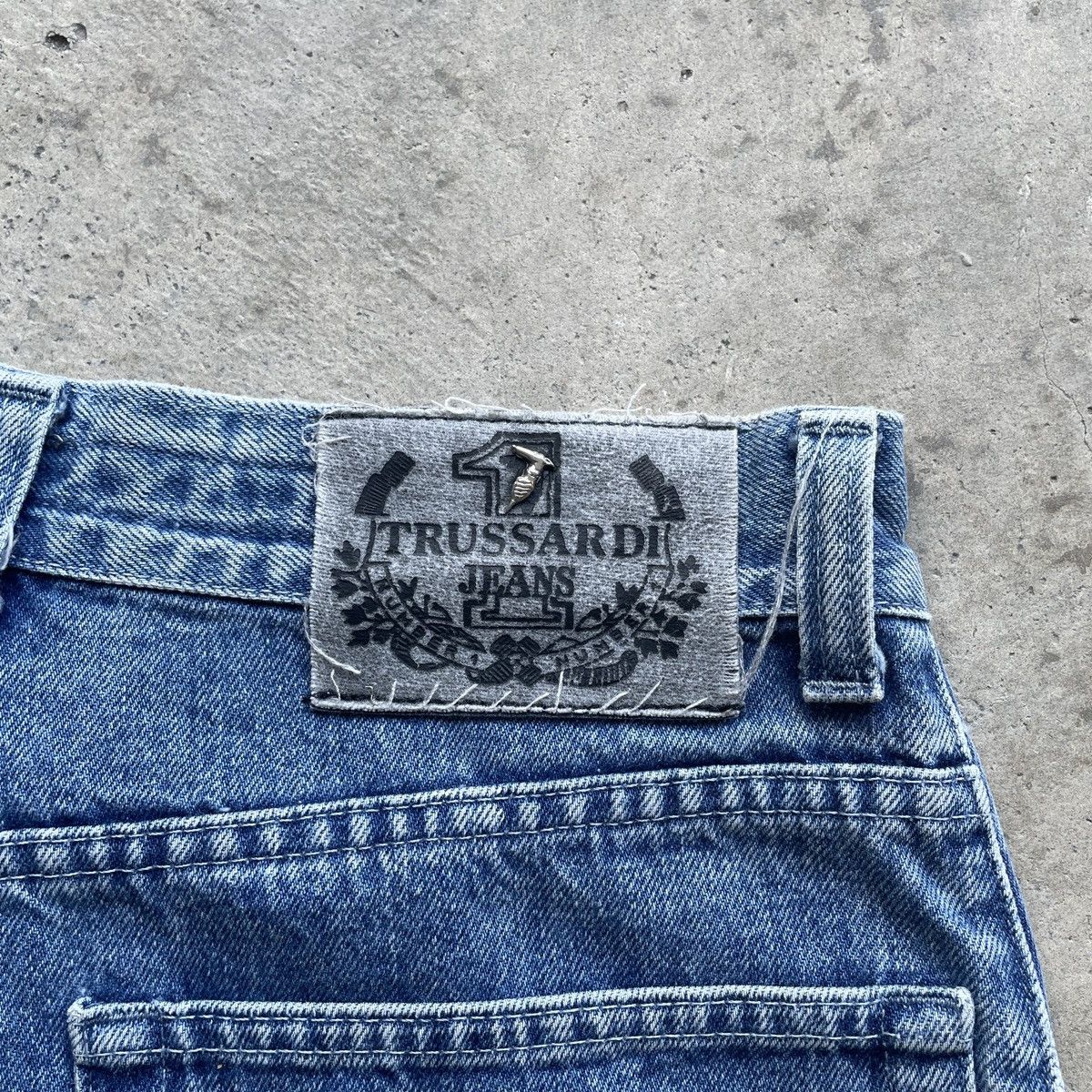 Trussardi W29x29 Vintage Trussardi Made In Italy Jeans Denim Pants Size US 29 - 9 Thumbnail