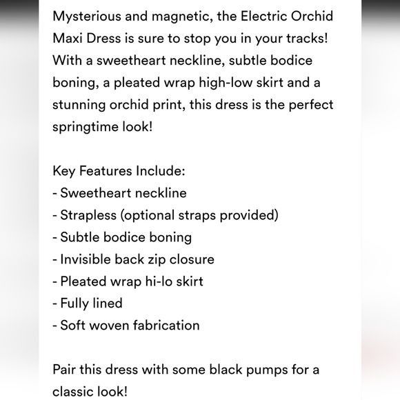 Other City Chic Maxi Electric Orchid Sz. 18 Dress Size XXL / US 16-18 / IT 52-54 - 16 Thumbnail