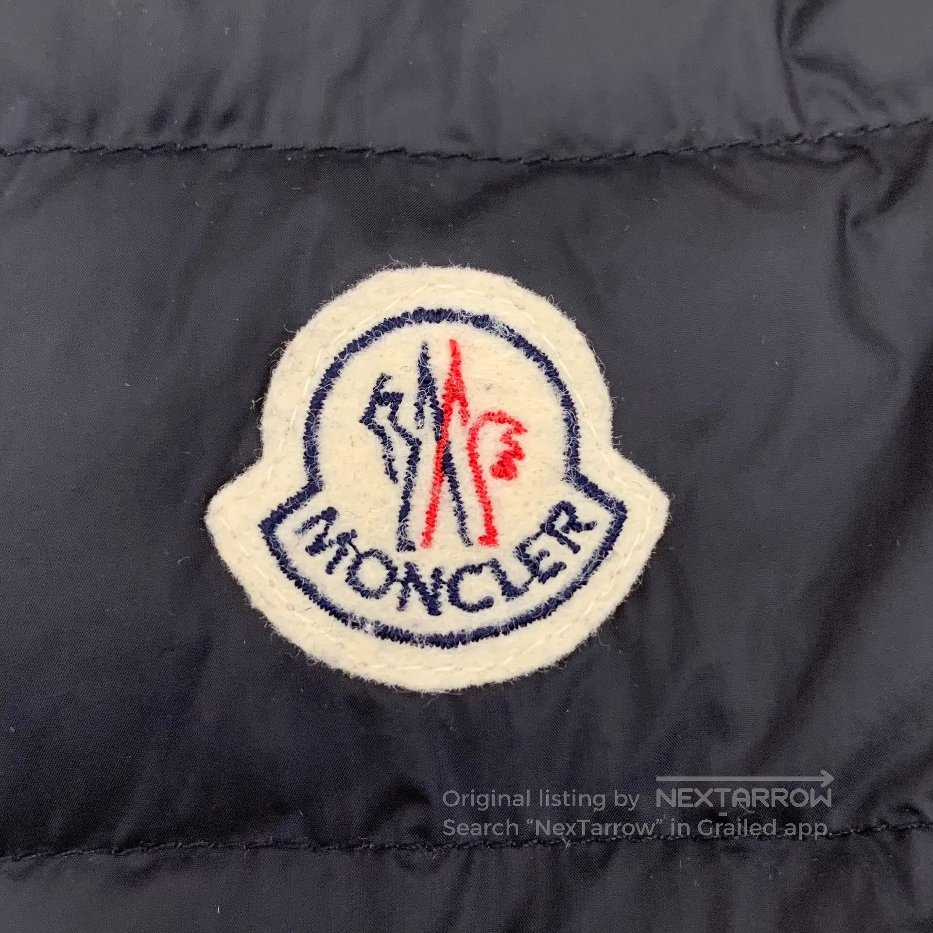 Moncler Moncler Black Logo Patch Stand Collar Zip Long Sleeve Puff Size XS / US 0-2 / IT 36-38 - 5 Thumbnail