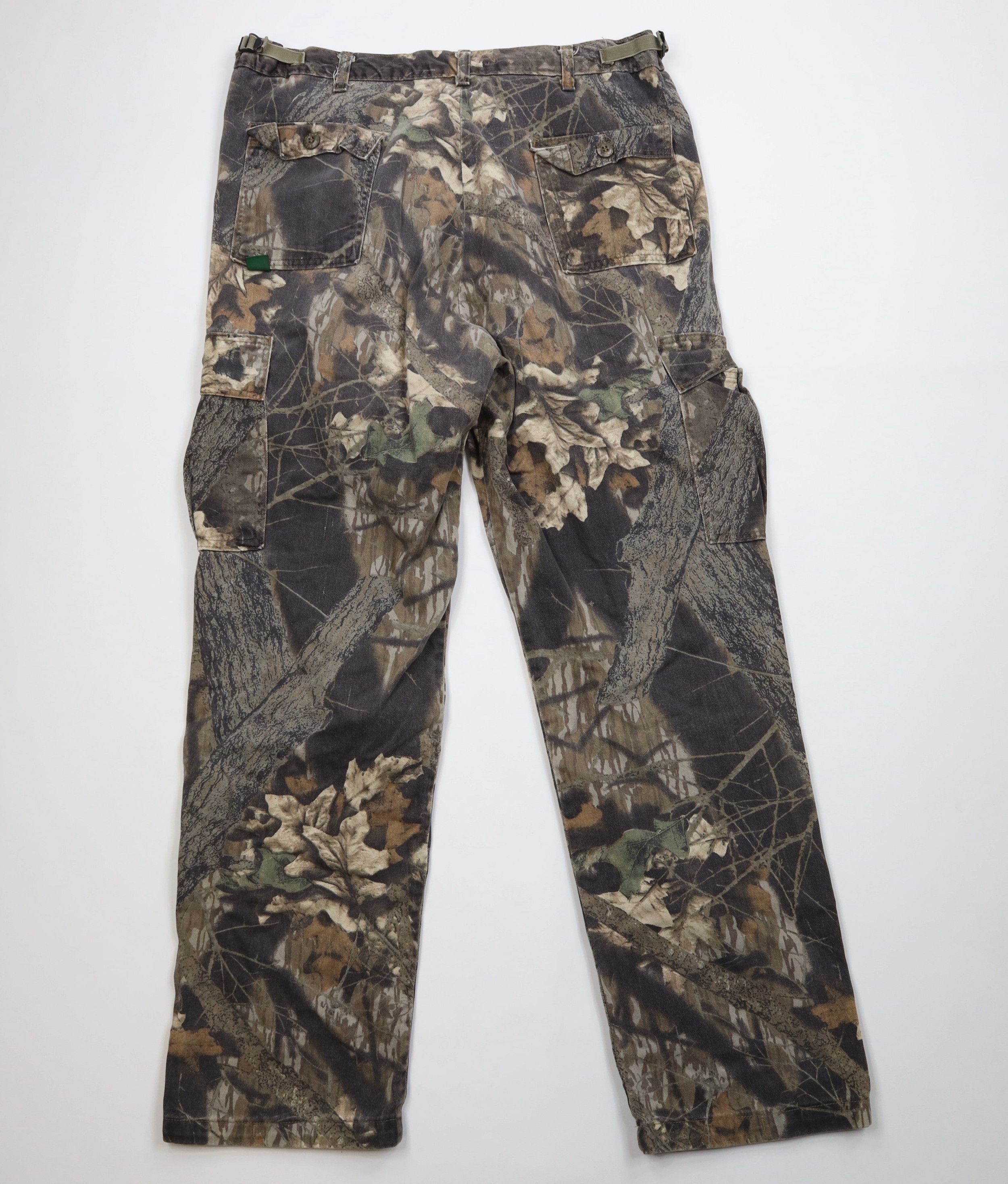 Mossy Oaks Vintage 90s Mossy Oak Camouflage Wide Leg Cargo Pants USA Size US 36 / EU 52 - 9 Thumbnail