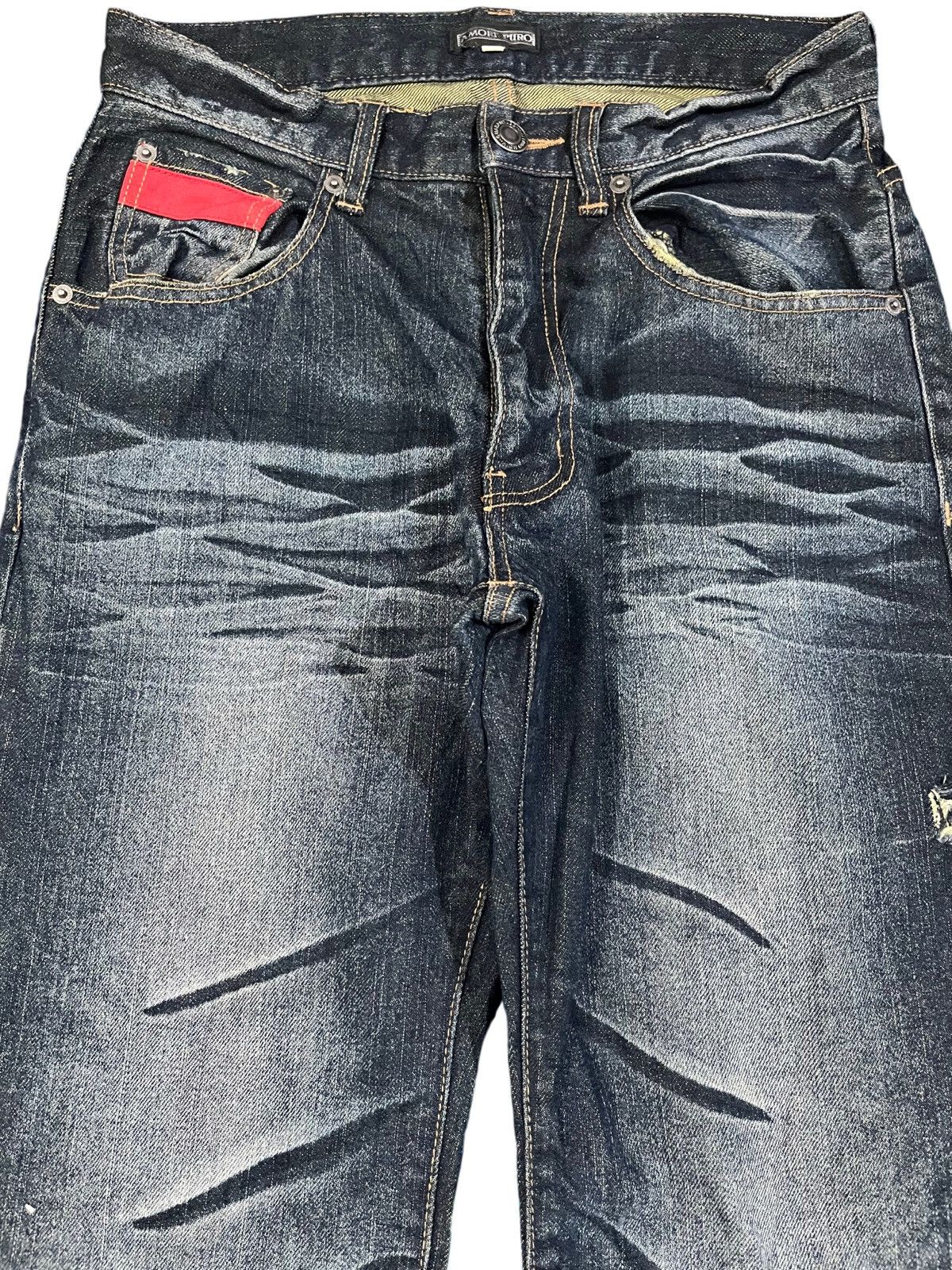 Beauty Beast Vintage Amore Puro Tiger Clawmark Denim Size US 30 / EU 46 - 2 Thumbnail