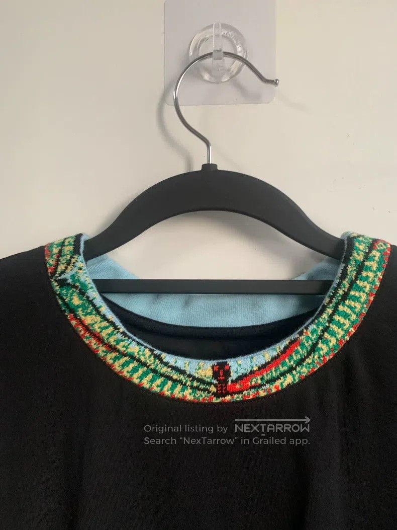 Givenchy Givenchy Letter Embroidered Logo Black Short Sleeve T-Shir Size US L / EU 52-54 / 3 - 3 Thumbnail