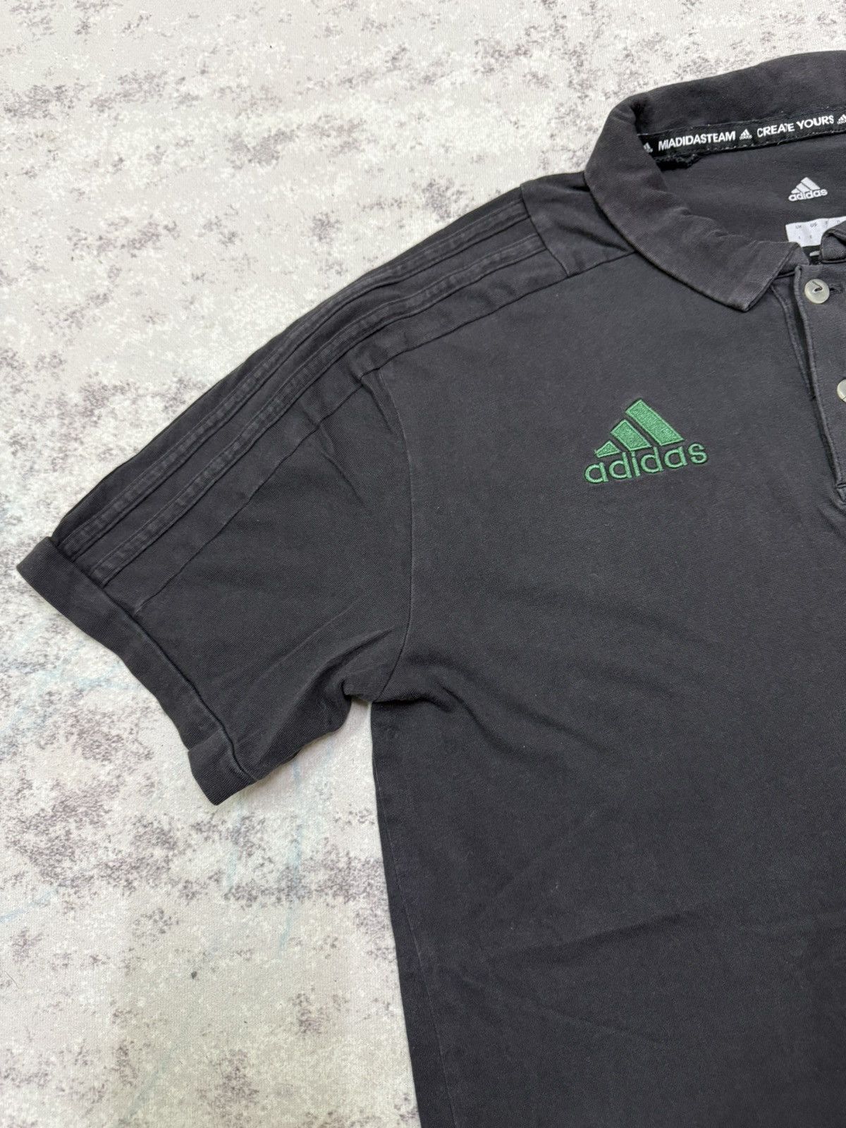 Adidas Sun Faded🔥Adidas Yokohama Creat Your Team Polo Tshirt Size US S / EU 44-46 / 1 - 3 Thumbnail