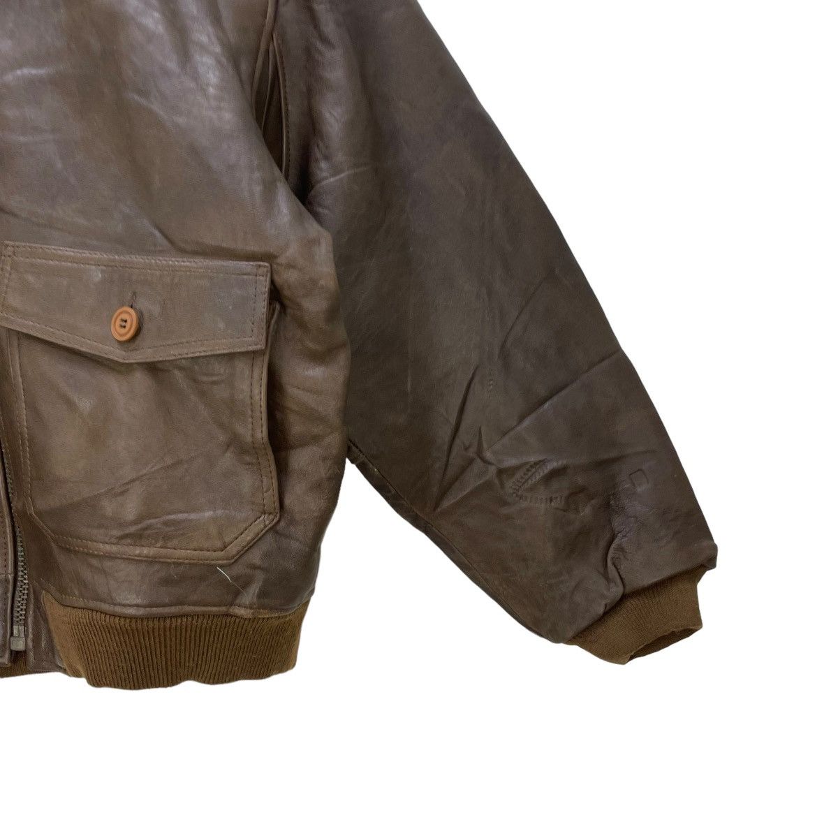 Vintage Vintage Japanese Brand Leather Jacket Size US M / EU 48-50 / 2 - 5 Thumbnail
