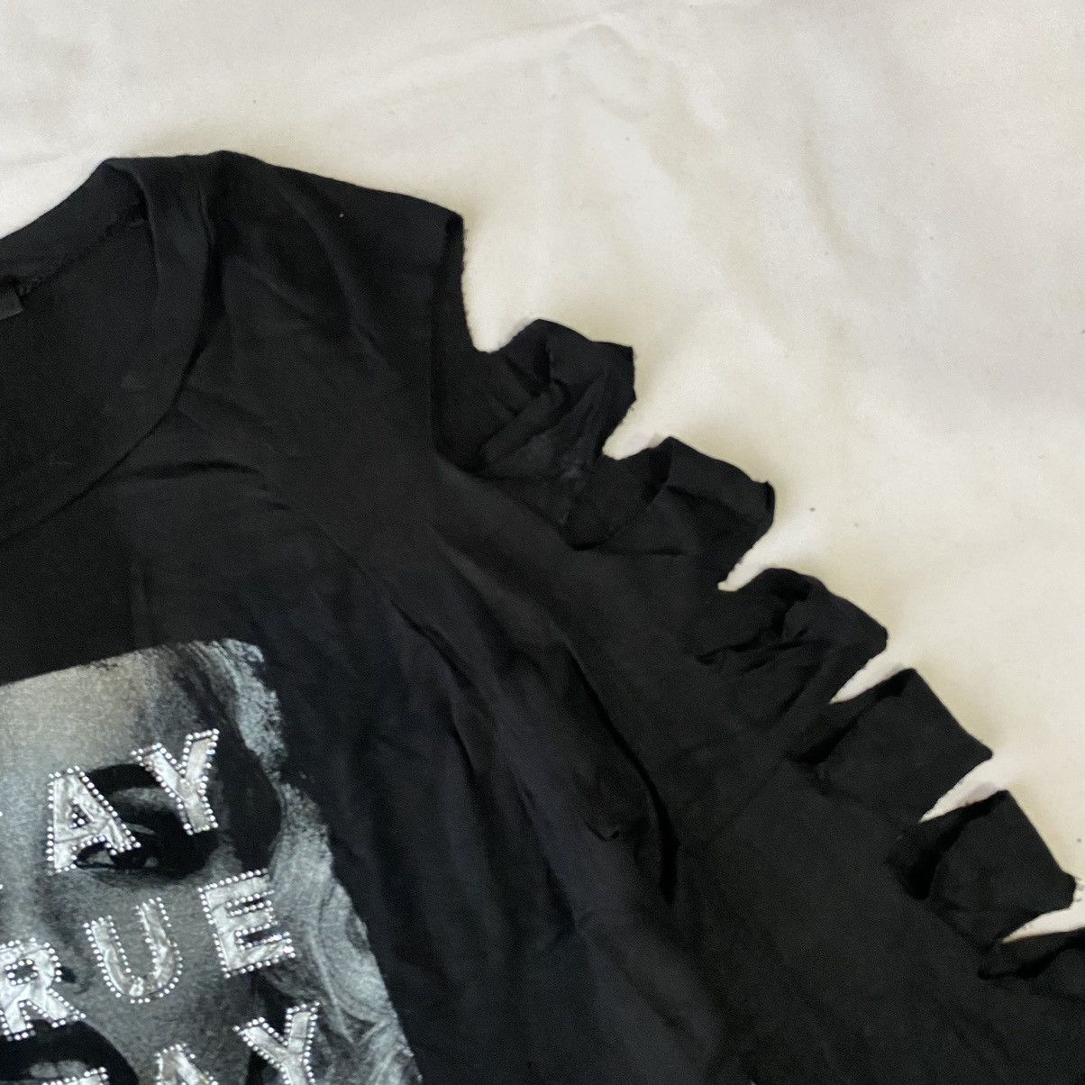 If Six Was Nine × Japanese Brand Japanese Grunge Egoist Stay True Stay Gold Cut Out Sleeve Size M / US 6-8 / IT 42-44 - 5 Thumbnail