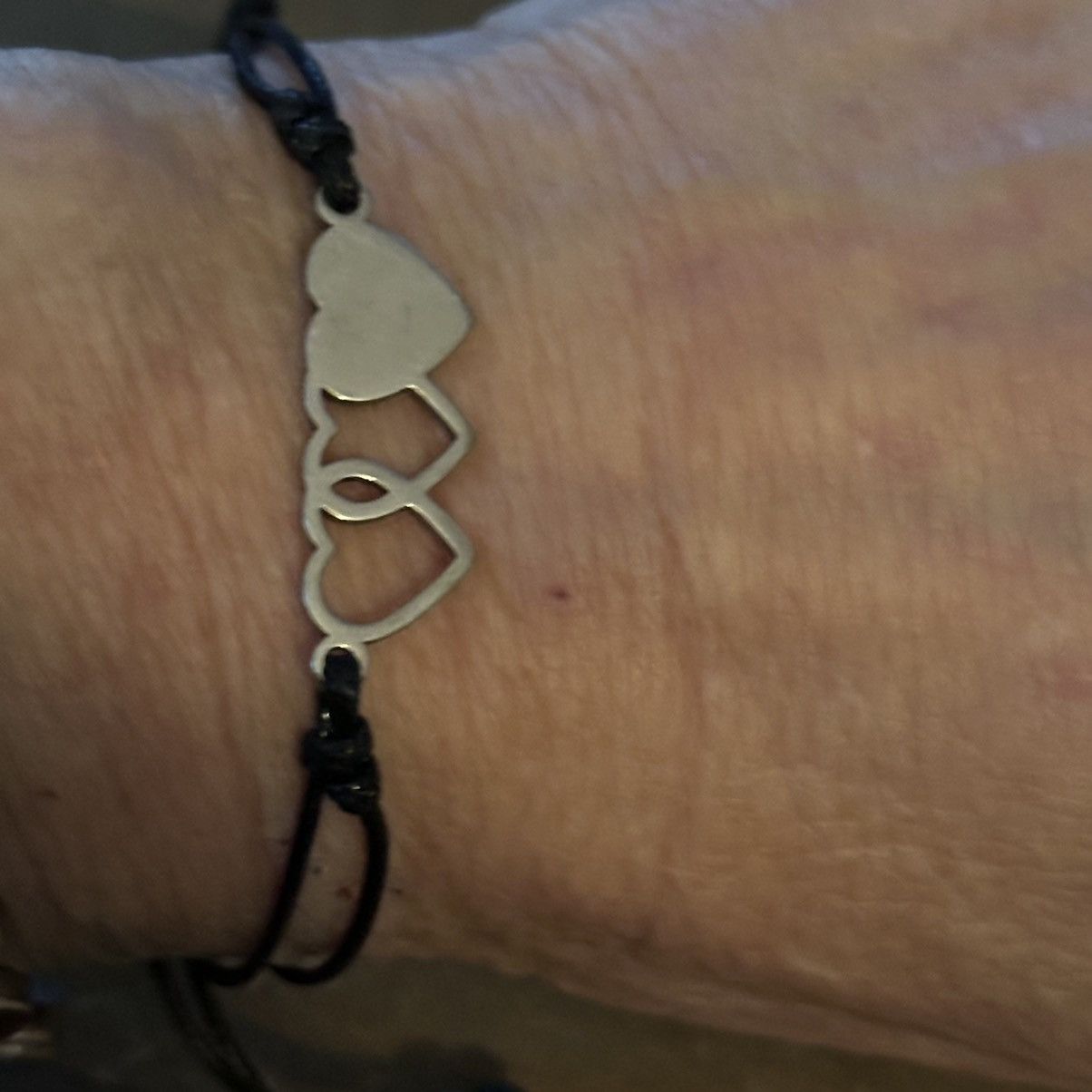 Other Triple heart adjustable cord bracelet Size ONE SIZE - 3 Thumbnail