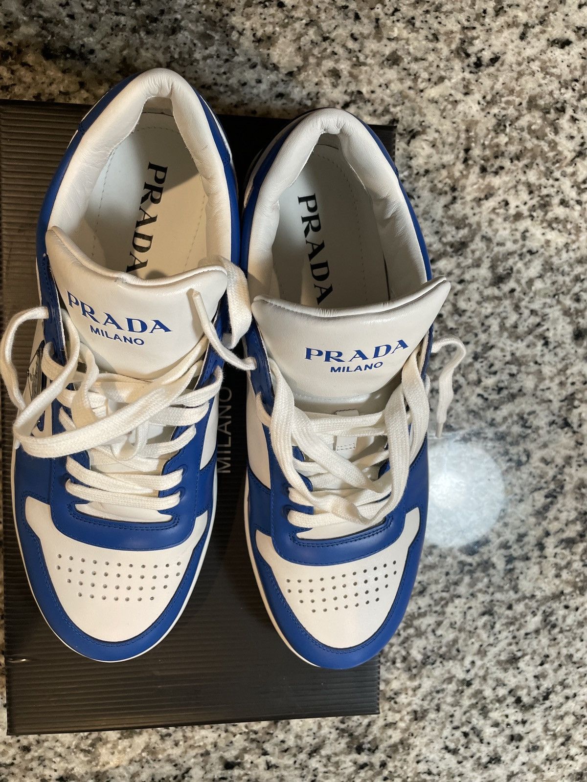 Prada Prada downtown leather “Colba Blue” Size US 9.5 / EU 42-43 - 8 Thumbnail
