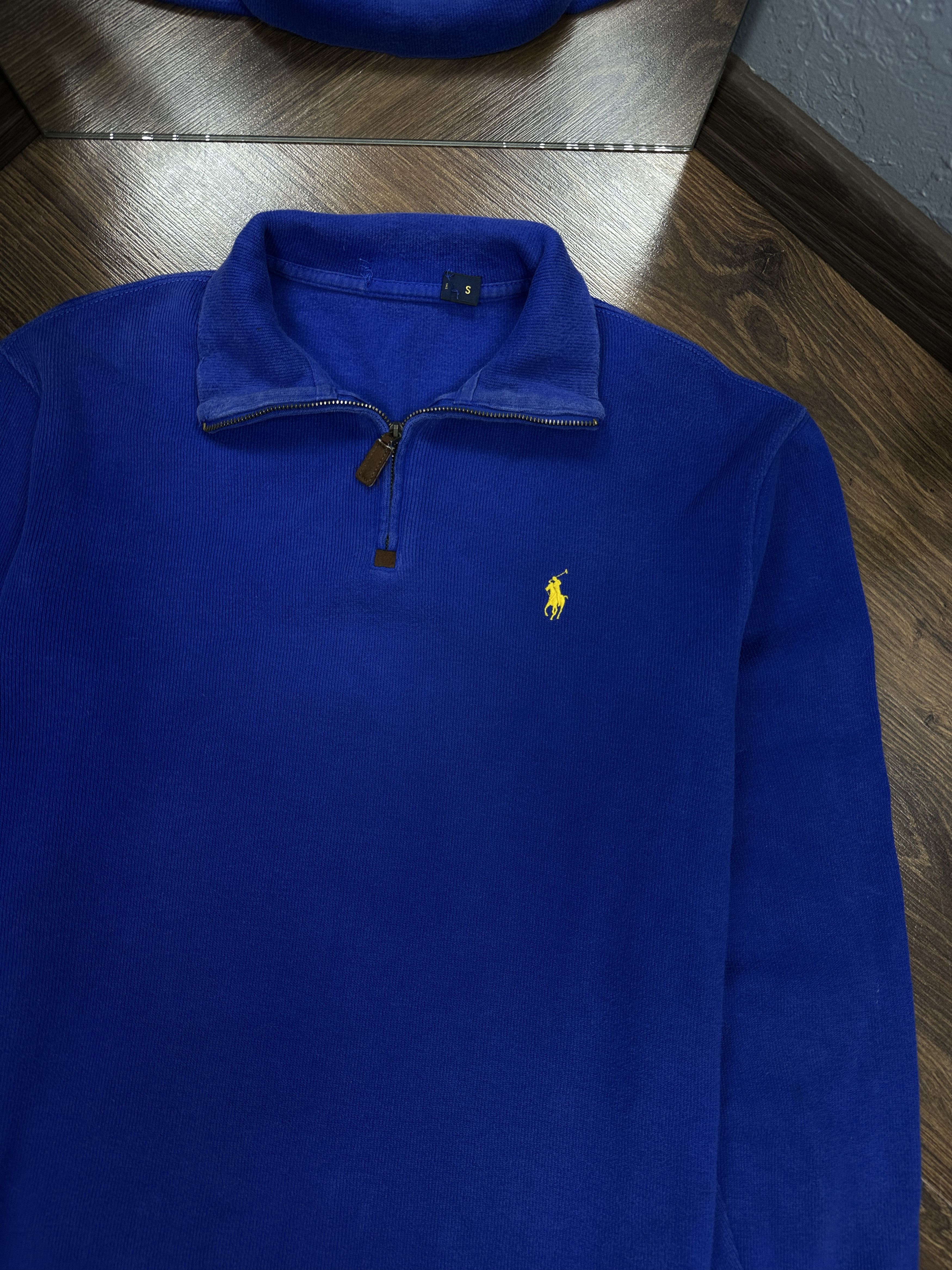 Polo Ralph Lauren Polo Ralph Lauren Vintage Quarter Zip Sweatshirt y2k Size US S / EU 44-46 / 1 - 2 Thumbnail
