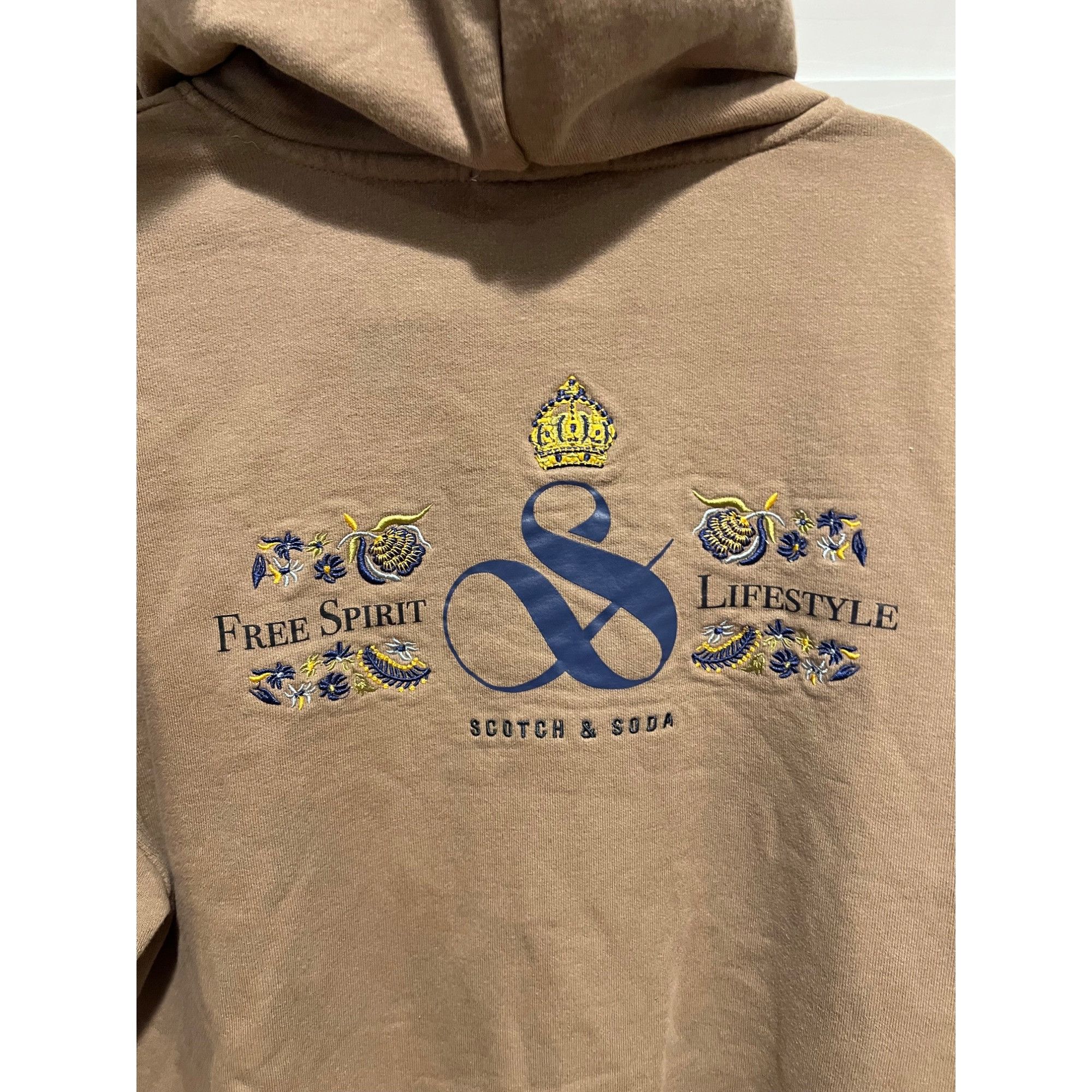 Scotch & Soda Scotch & Soda Men's Stitched Hoodie Sweater - Size L Size US L / EU 52-54 / 3 - 5 Thumbnail