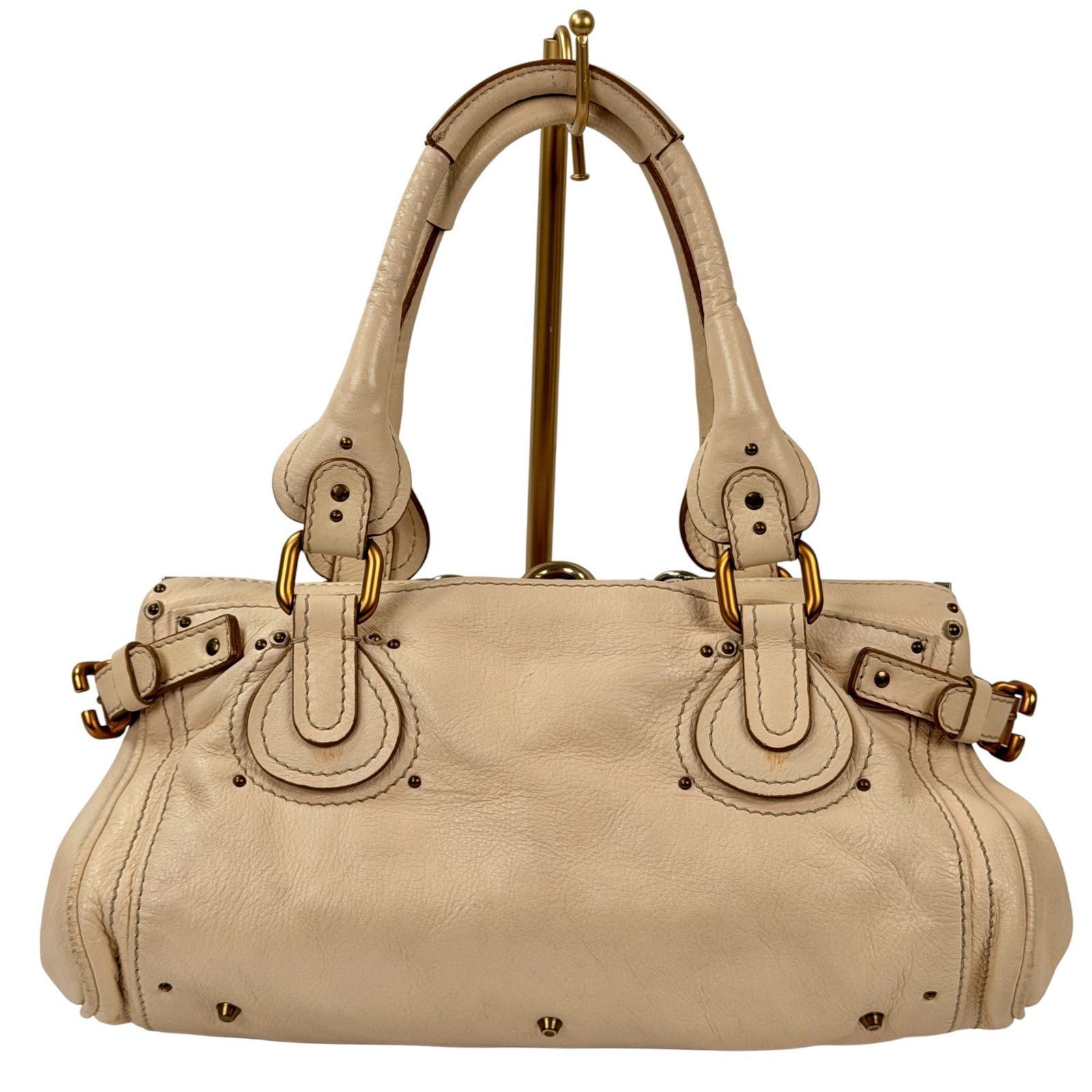 Chloe Chloe Ivory Paddington Medium Satchel Bag Size ONE SIZE - 4 Thumbnail