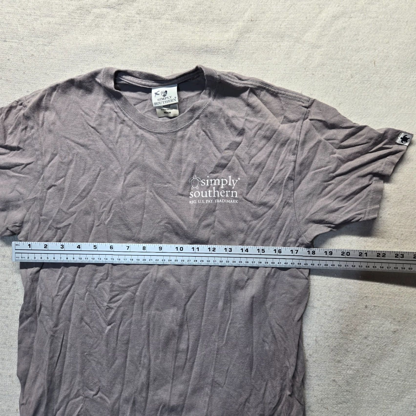 Vintage Simply Southern Gray Crab T-Shirt Short Sleeve Adult Women M Medium Size M / US 6-8 / IT 42-44 - 5 Thumbnail