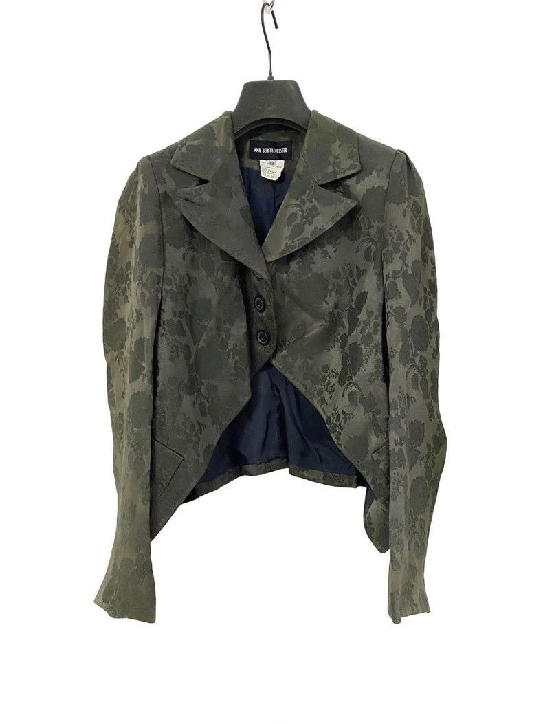 Ann Demeulemeester Ann Demeulemeester tree Shadow jacquard jacket-2506 Size US M / EU 48-50 / 2 - 1 Thumbnail