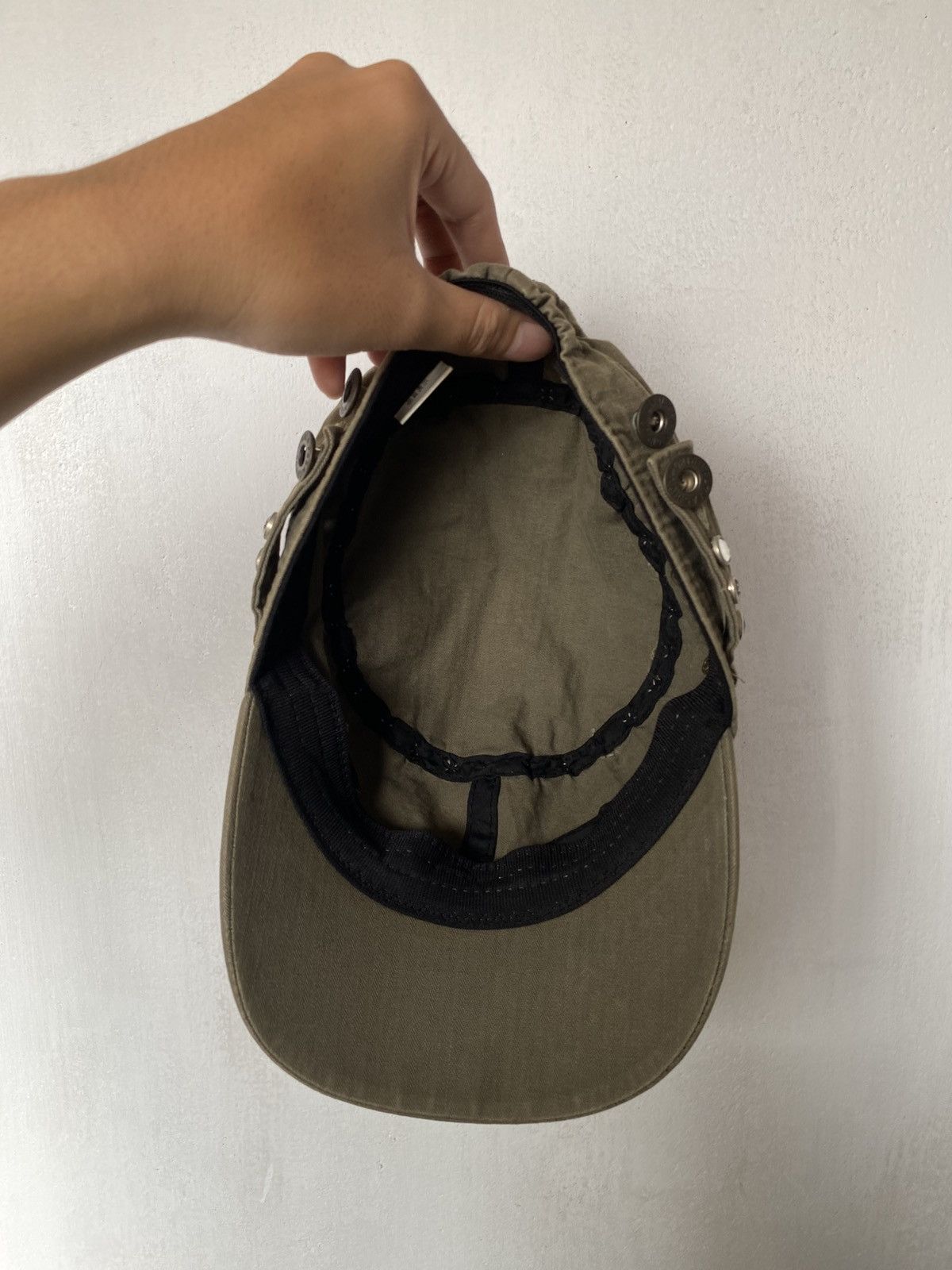 Hysteric Glamour × If Six Was Nine × Japanese Brand Cadet Distressed Spike Punk Hat Size ONE SIZE - 10 Thumbnail