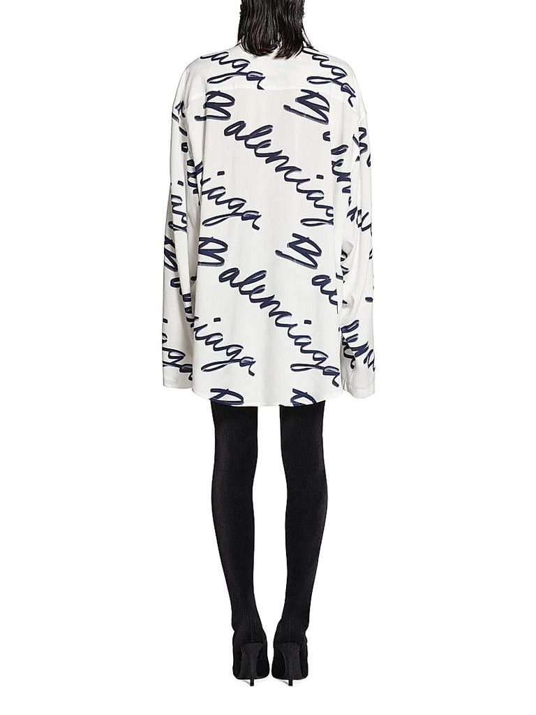 Balenciaga o1la1rc1a0226 Unisex Scribble Minimal Shirt In Multicolor Size US S / EU 44-46 / 1 - 5 Thumbnail