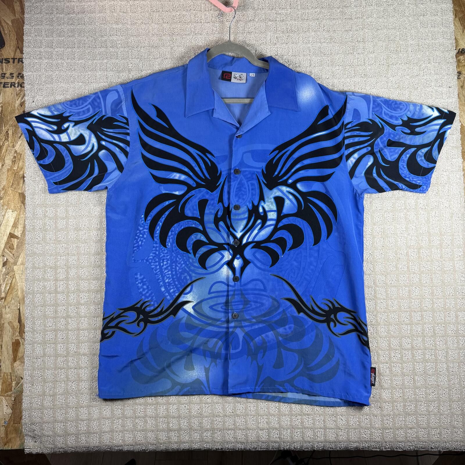 Other Y2K R2 Player Tribal Graphic Button Up Shirt Large Size US L / EU 52-54 / 3 - 1 Thumbnail