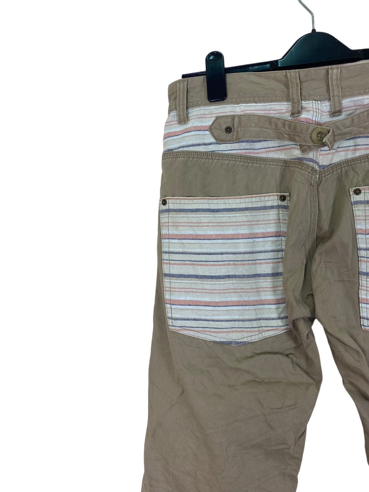Japanese Brand Japanese Brand No Leash Bush Patchwork Pants Size US 33 - 7 Thumbnail