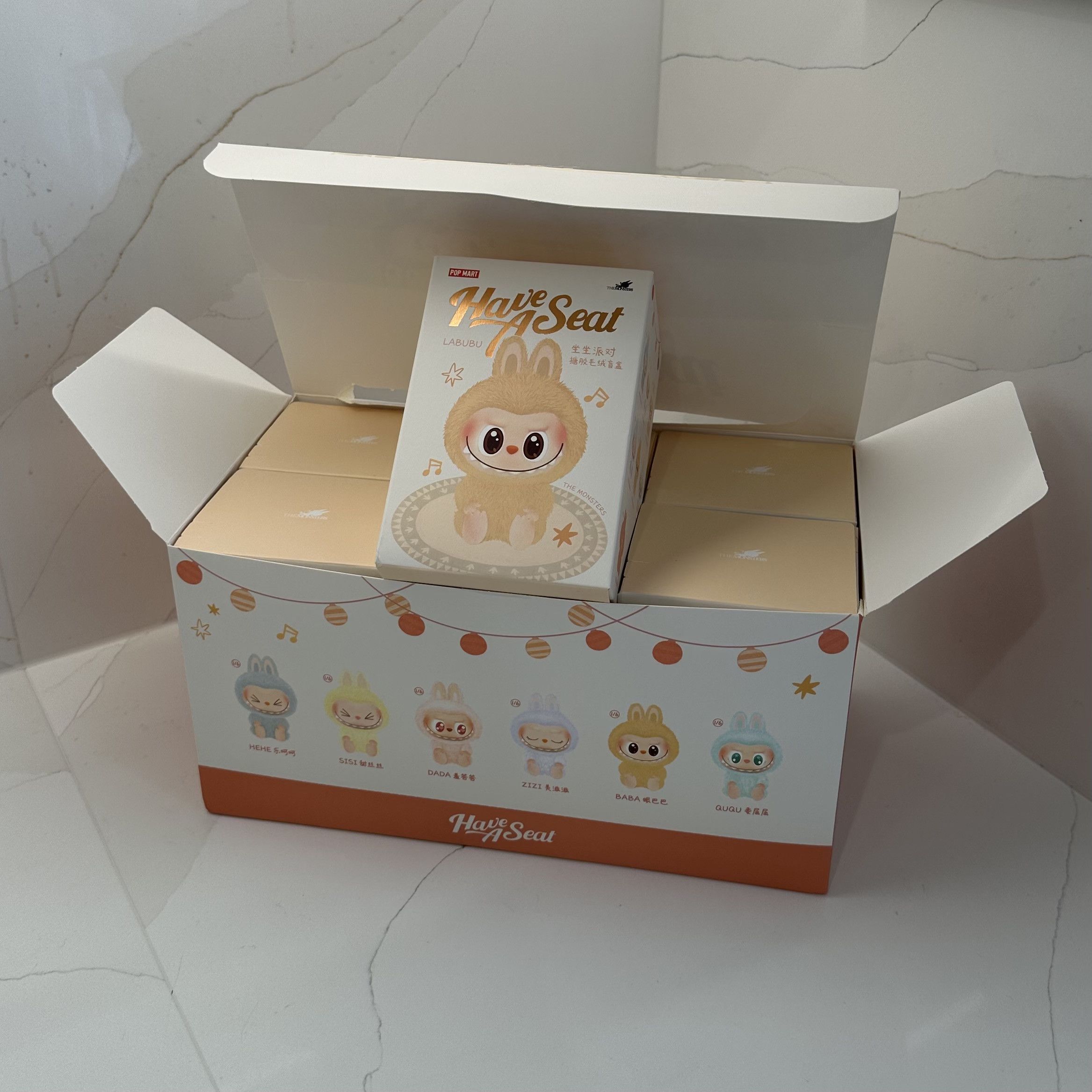 POP MART Pop Mart Labubu The Monsters Have a Seat Blind Box Size ONE SIZE - 1 Thumbnail