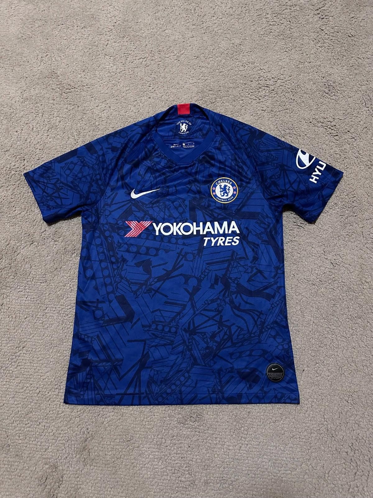 Nike Nike CHELSEA 2019 2020 Home Football Shirt Soccer Jersey #10 Size US M / EU 48-50 / 2 - 1 Thumbnail