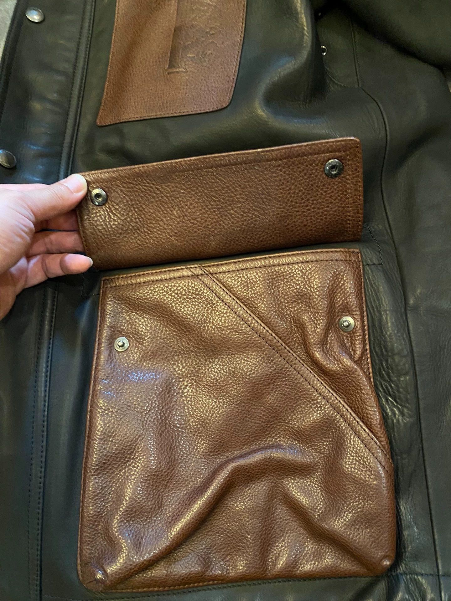 Tod's Tods Italian Cowhide Leather Jacket Size US M / EU 48-50 / 2 - 9 Thumbnail